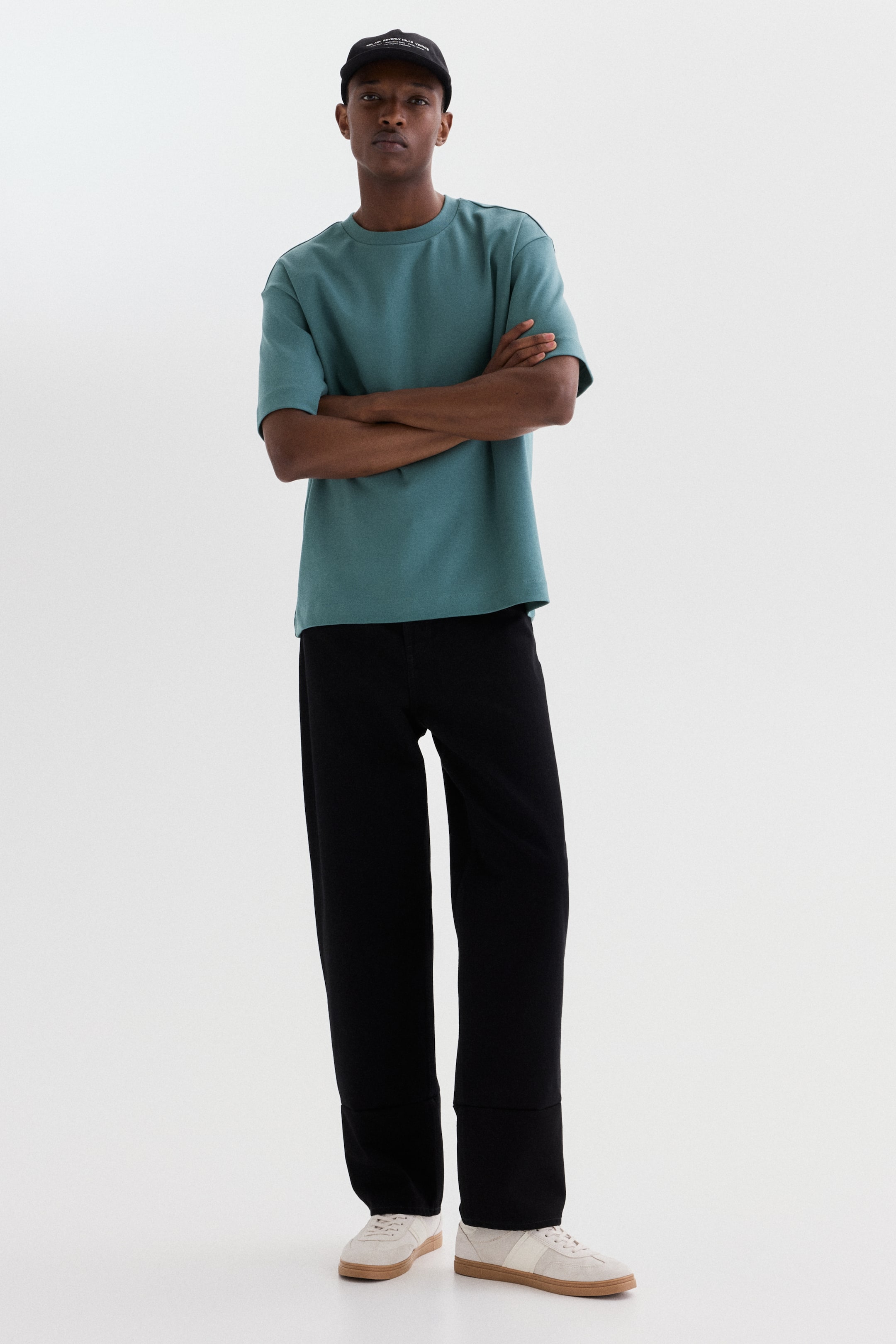 Loose-Fit Interlock T-Shirt