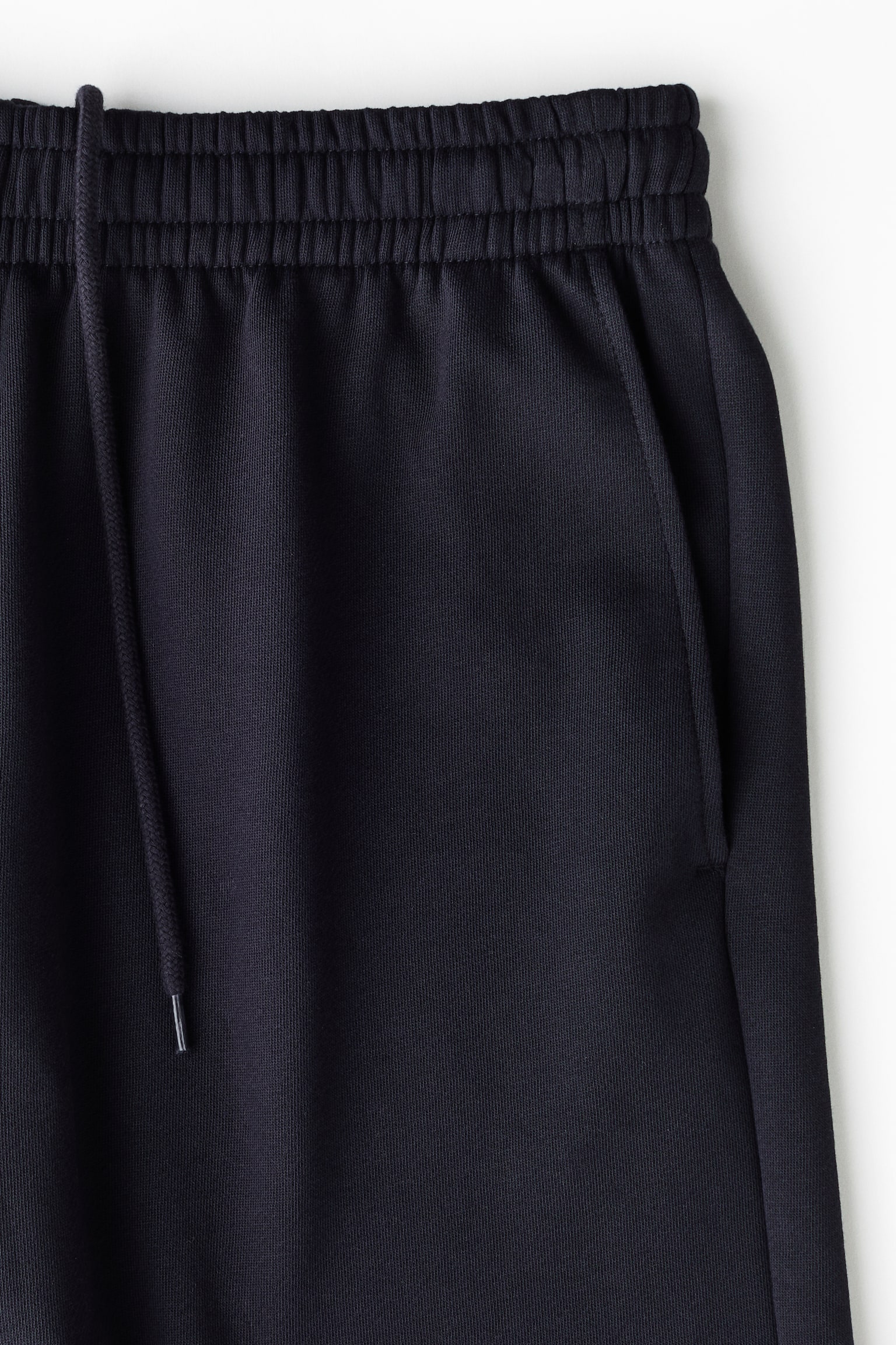 Regular Fit sweatshorts - Navy blue/Light grey marl/Black - 6