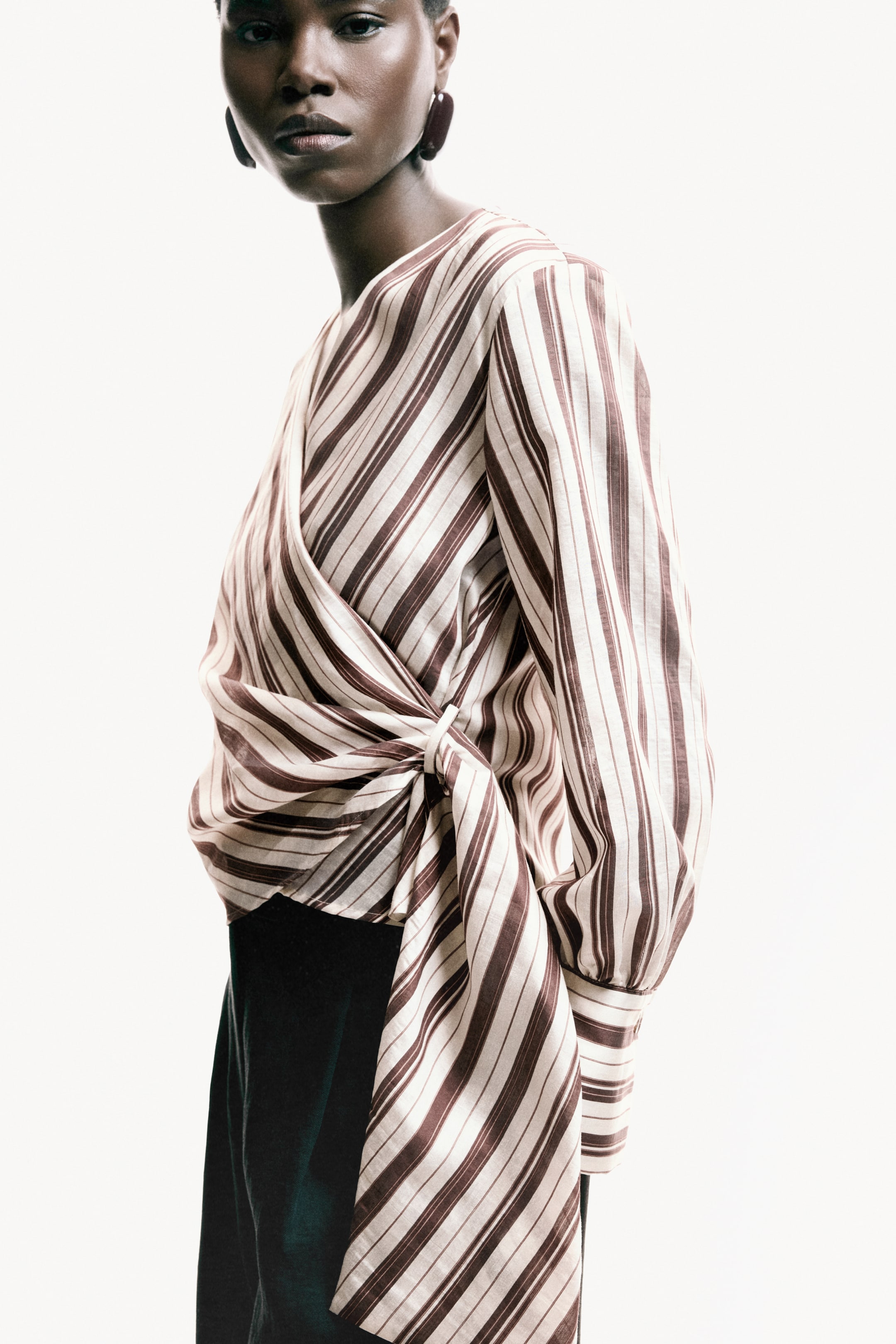 Blouse croisée