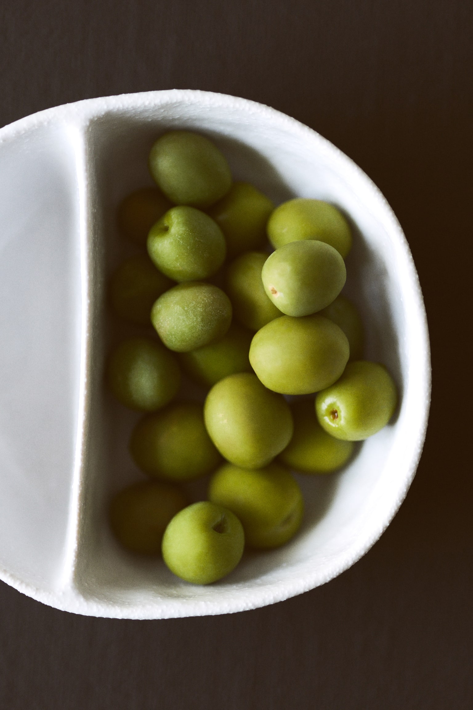 Speckled serving bowl - White - 1