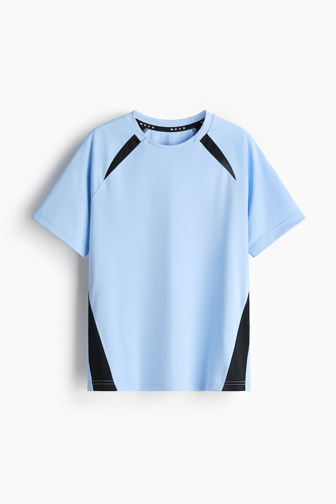 Sports top with DryMove™ - Light blue/Dark blue - 1
