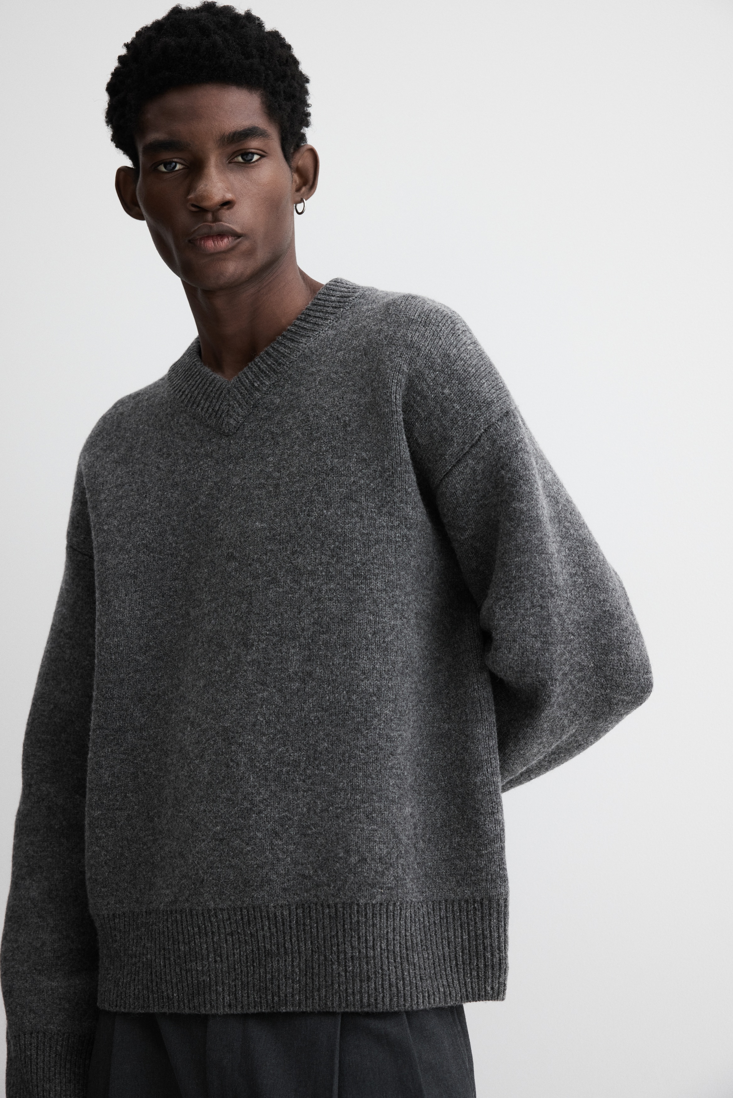 てけ❗️ Rough & Swell ウール混セーター M rough&swell セーター グレー M 楽天市場】ラフアンドスウェル