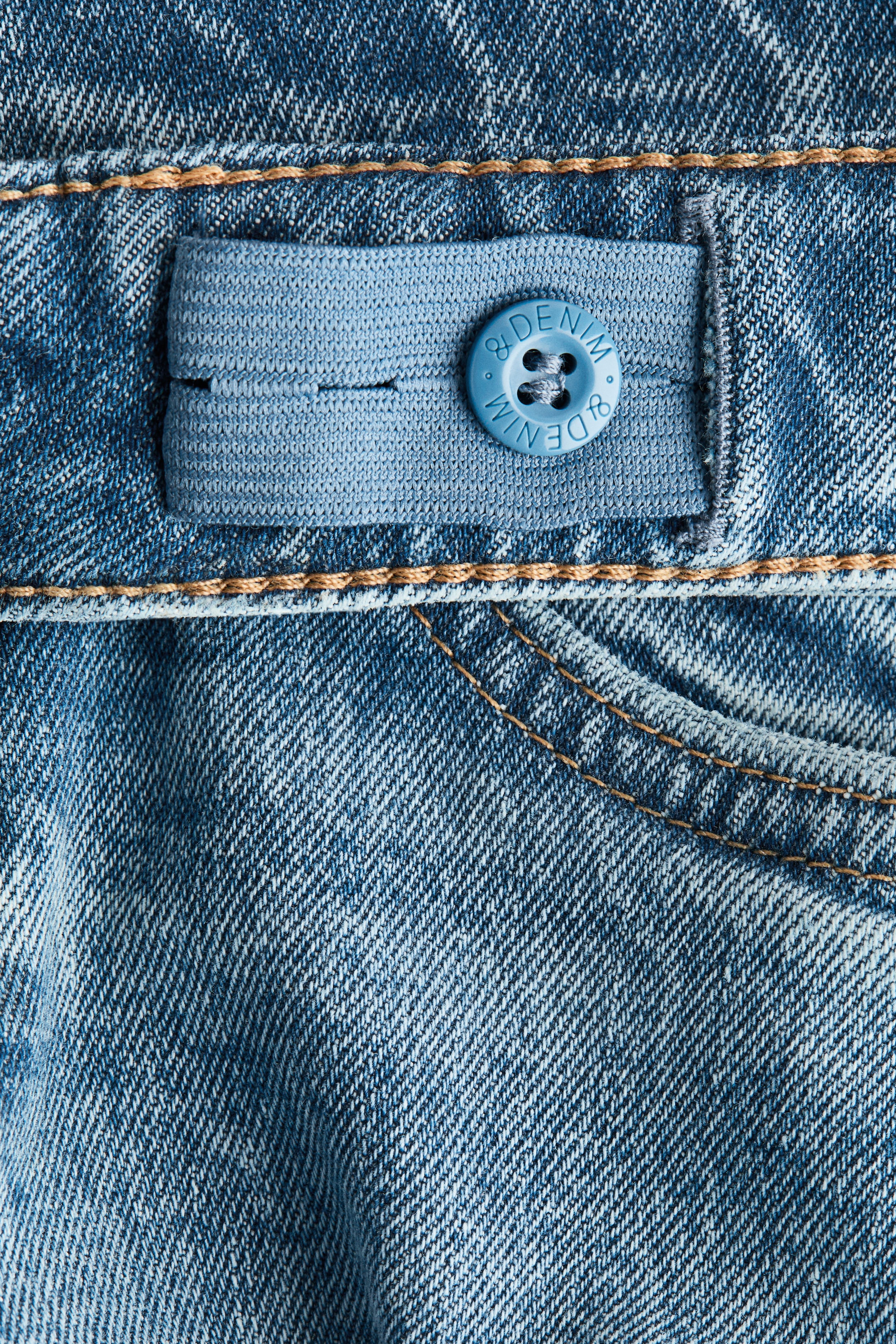 View larger image: Baggy Fit Bootcut Jeans - Denim blue - Kids | H&M US 5