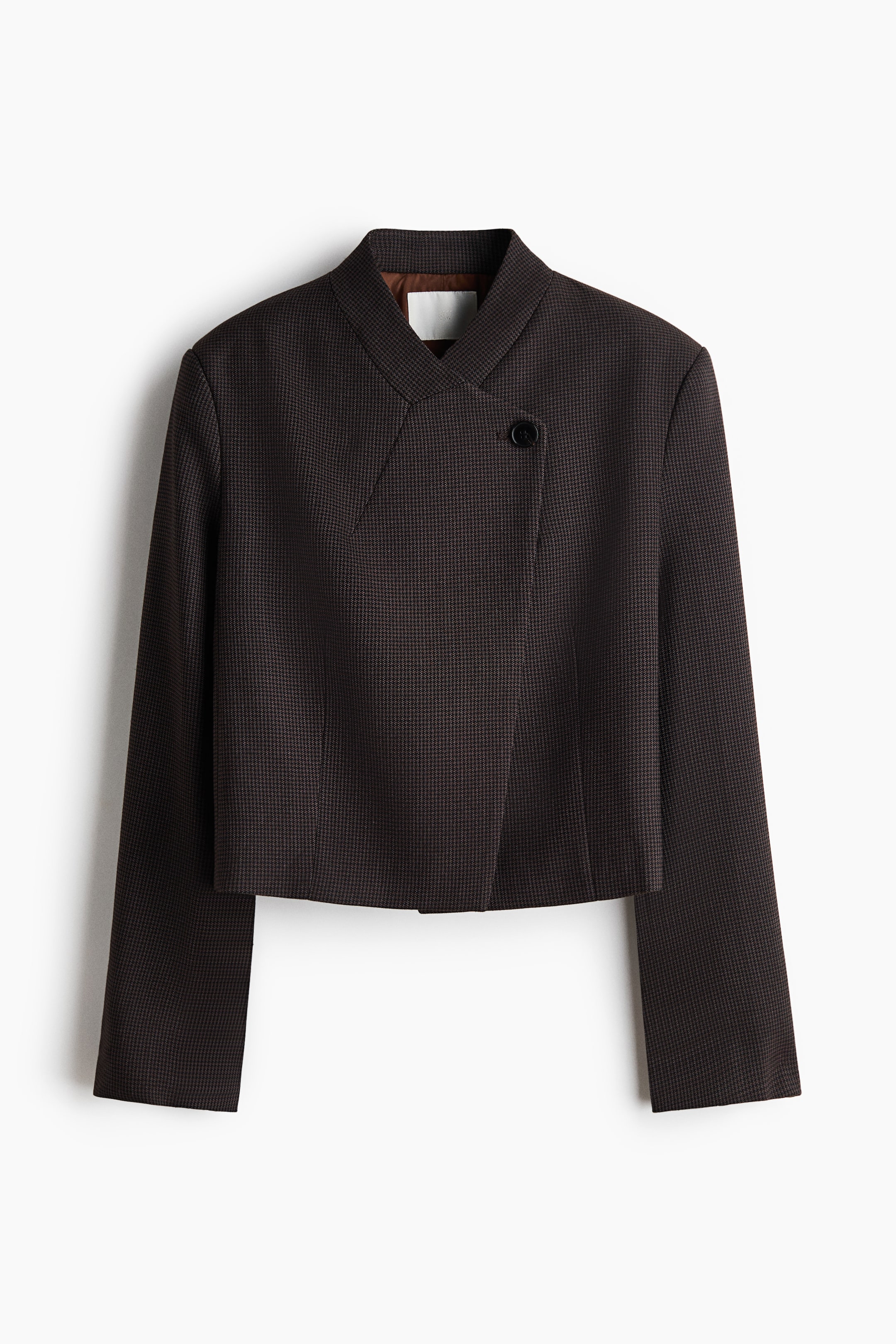 Oversized Single-Breasted Jacket