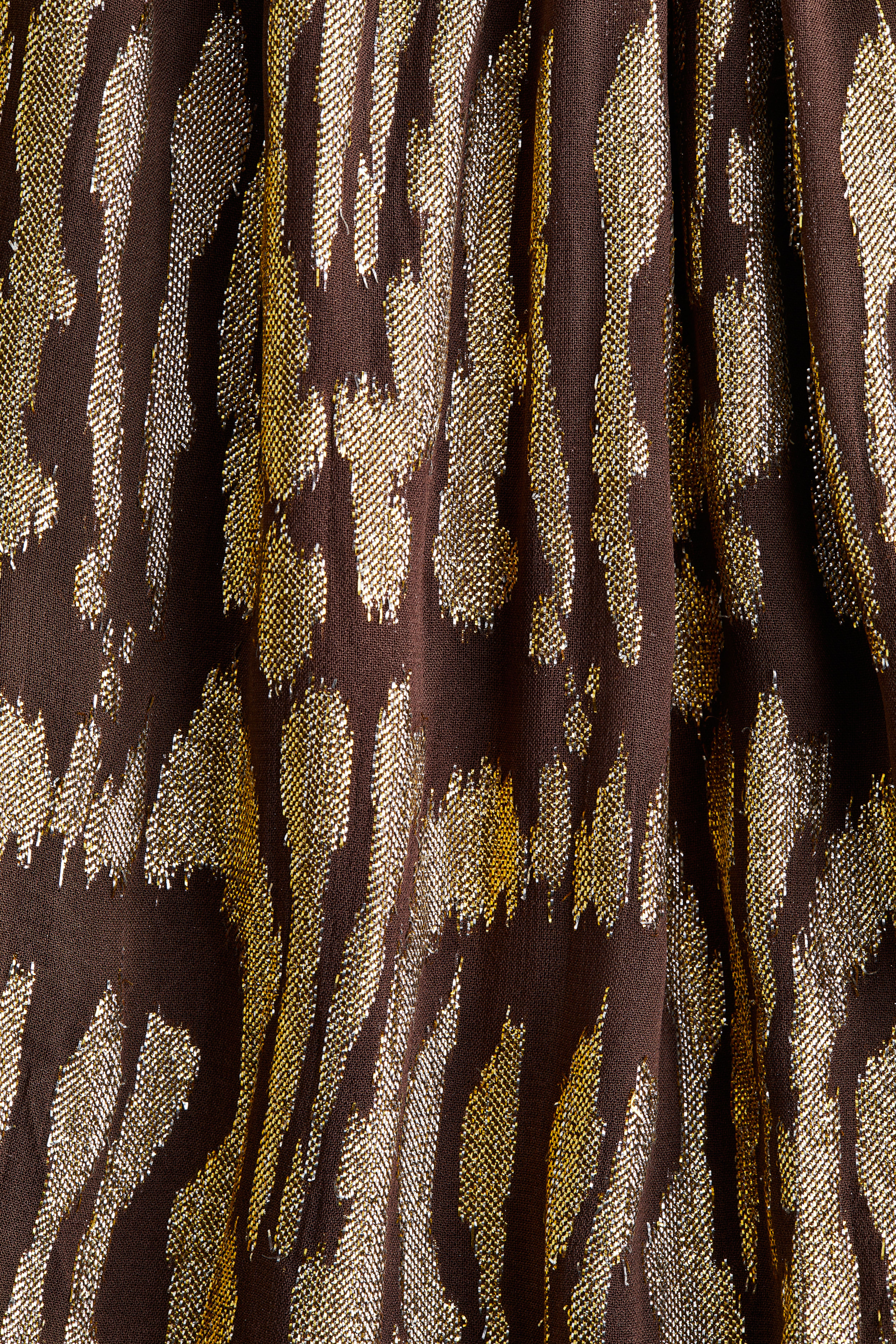 Oversized Jacquard-Weave Dress