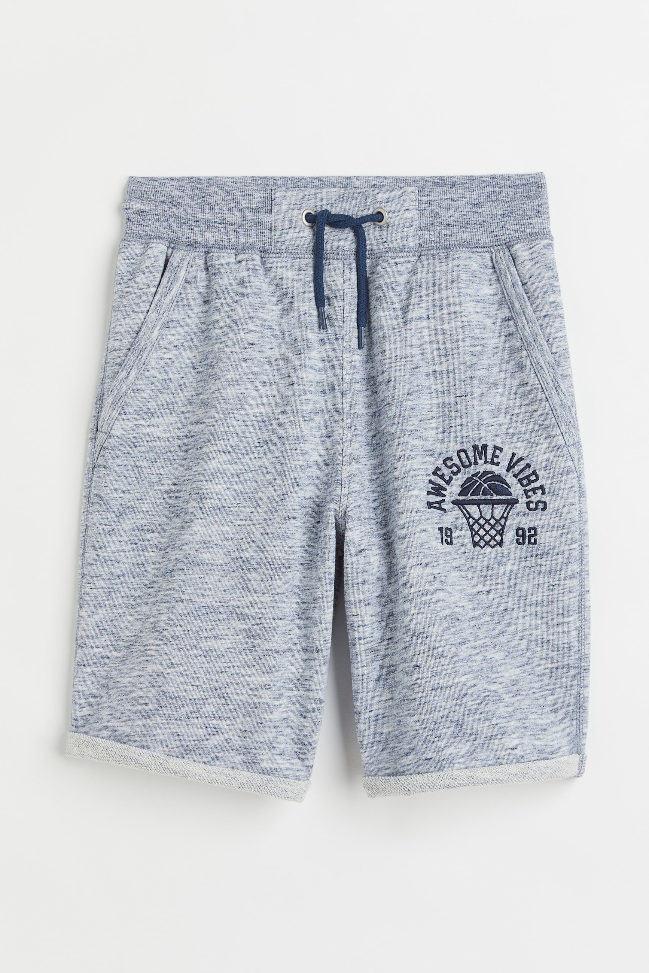 View larger image: Sweatshorts - Blue marl - Kids | H&M IN 1