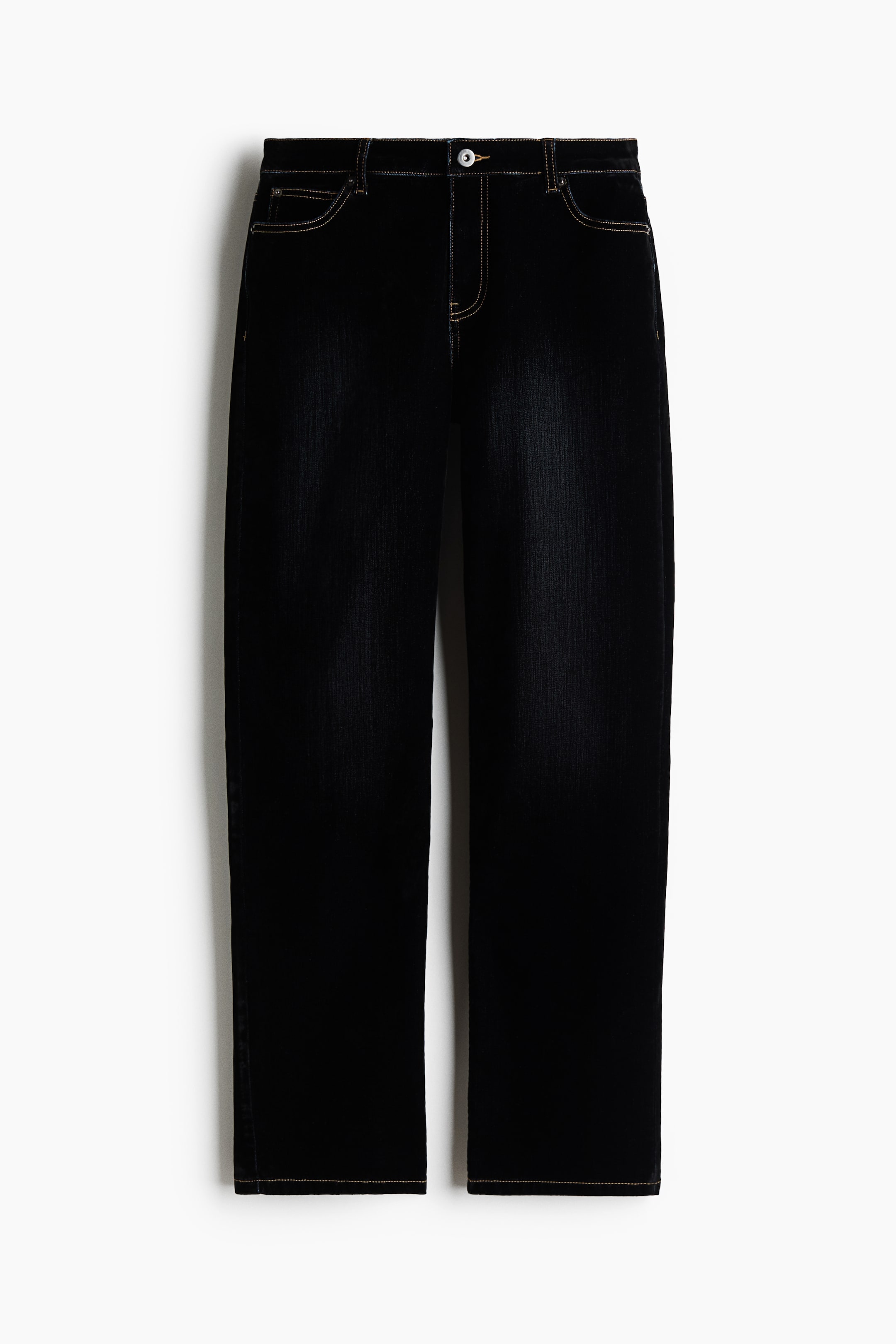 Jean en denim floqué