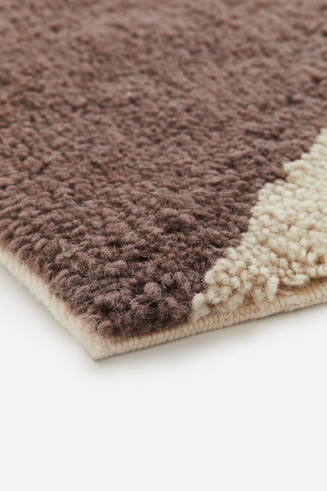 Large wool rug - Beige/Patterned - Home All | H&M GB