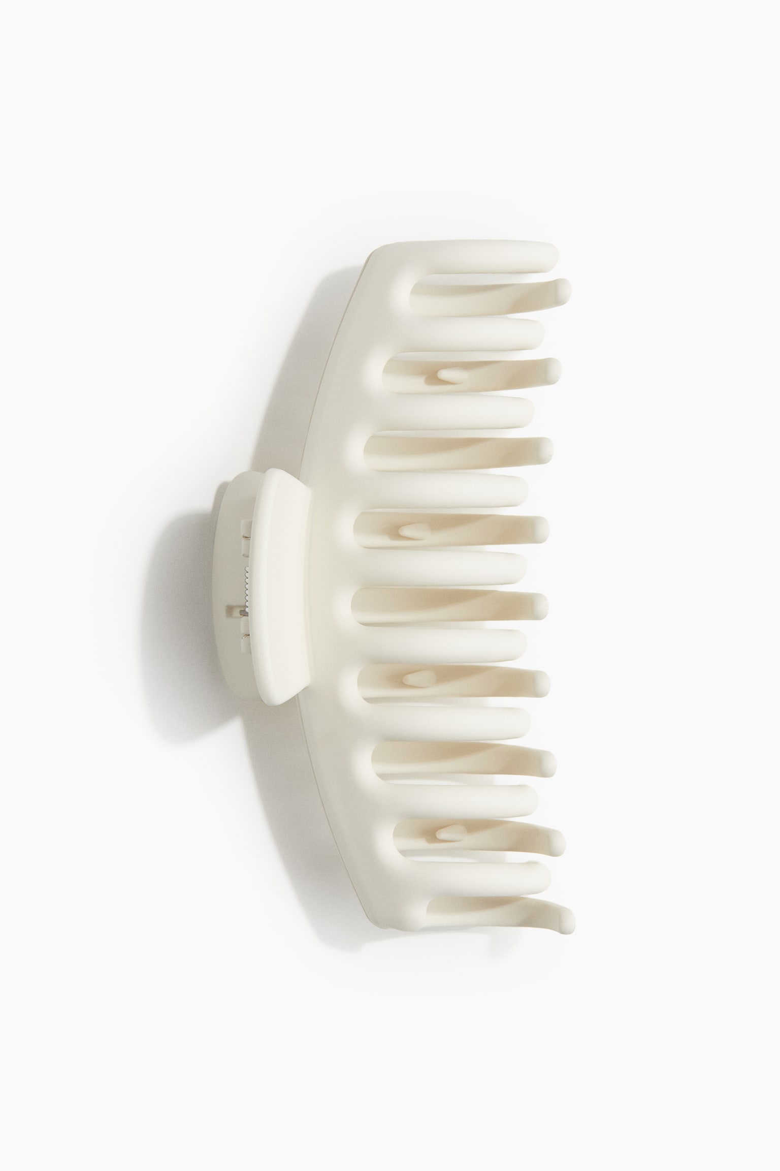 קליפס גדול לשיער - Cream - 1