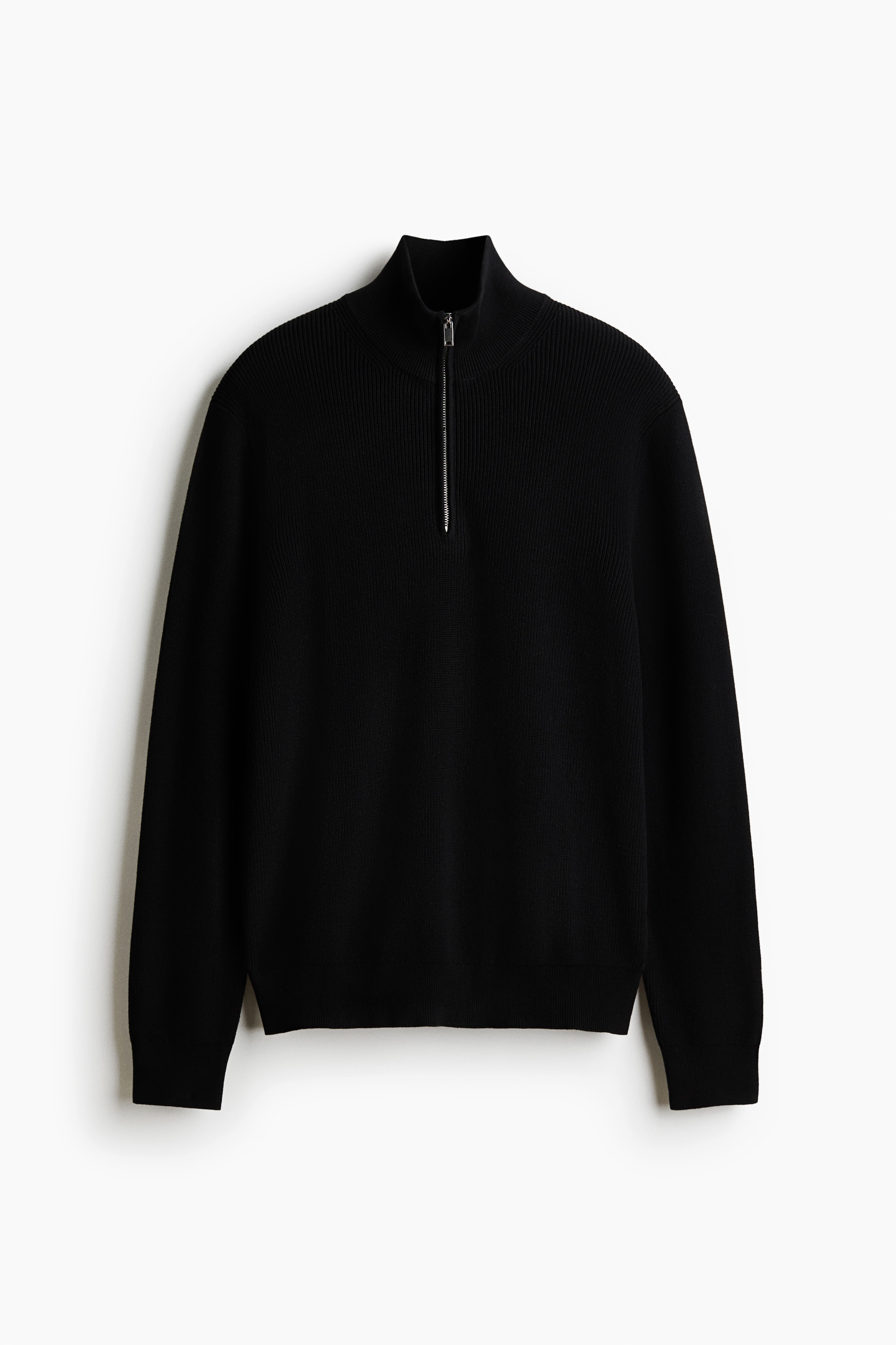 Regular-Fit Half-Zip Sweater