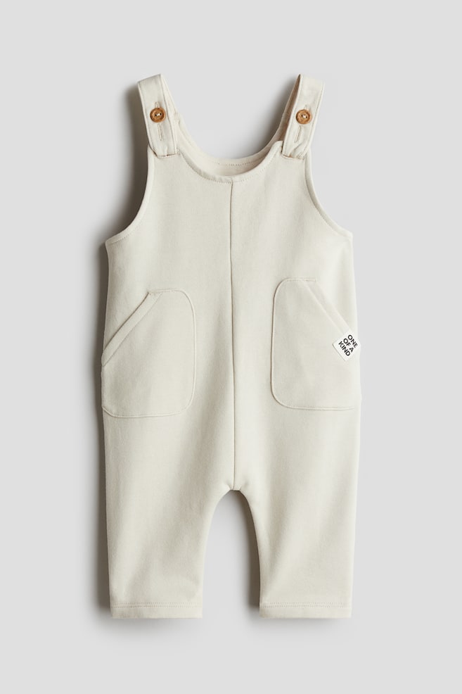 Sweatpant Overall - Light beige - 1