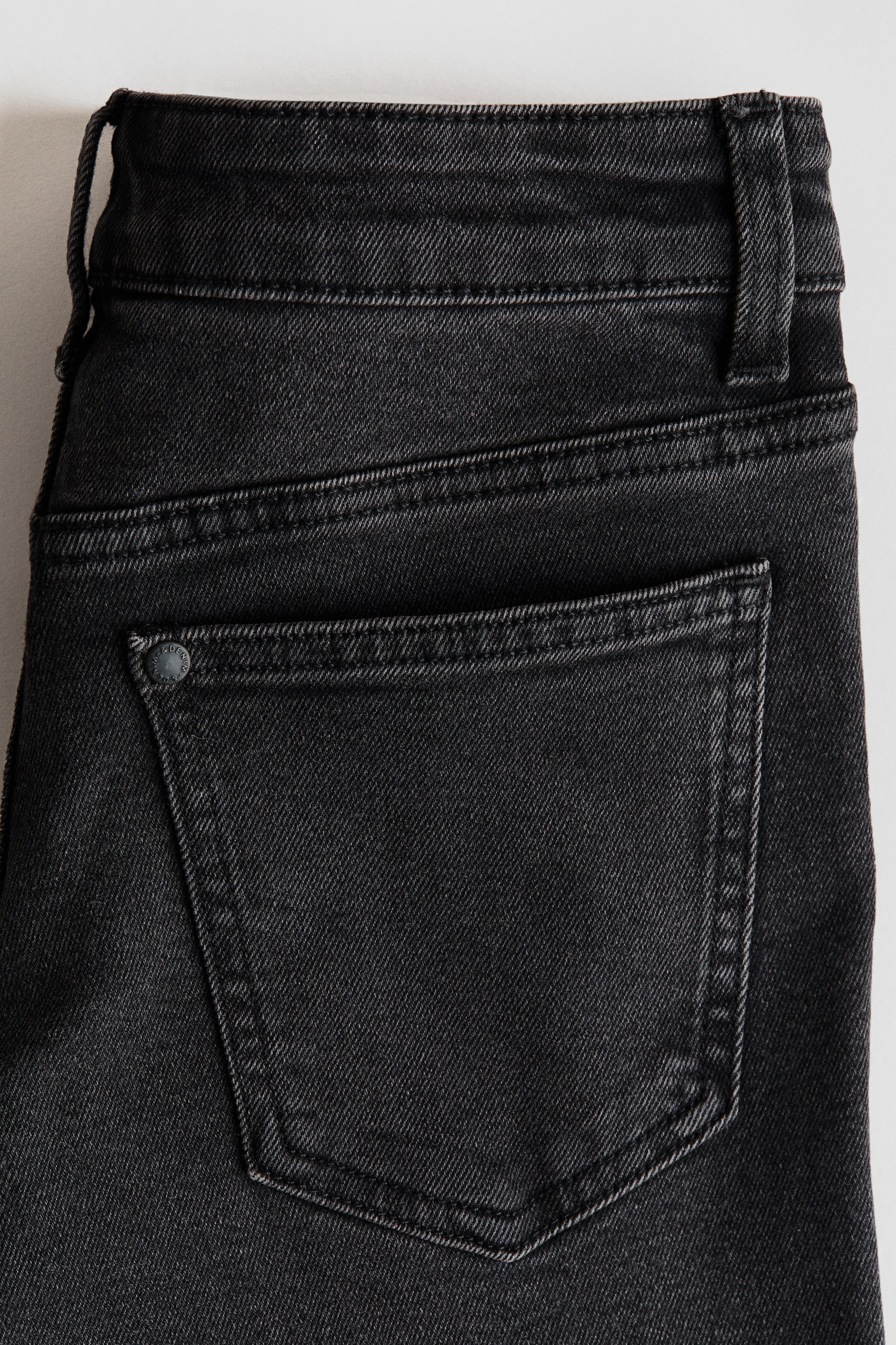 View larger image: Comfort Stretch Slim-Fit Jeans - Denim black - Kids | H&M US 2