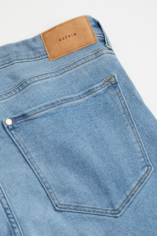 Skinny Regular Jeans - Denimblå/Denimblå/Lys denimblå - 6
