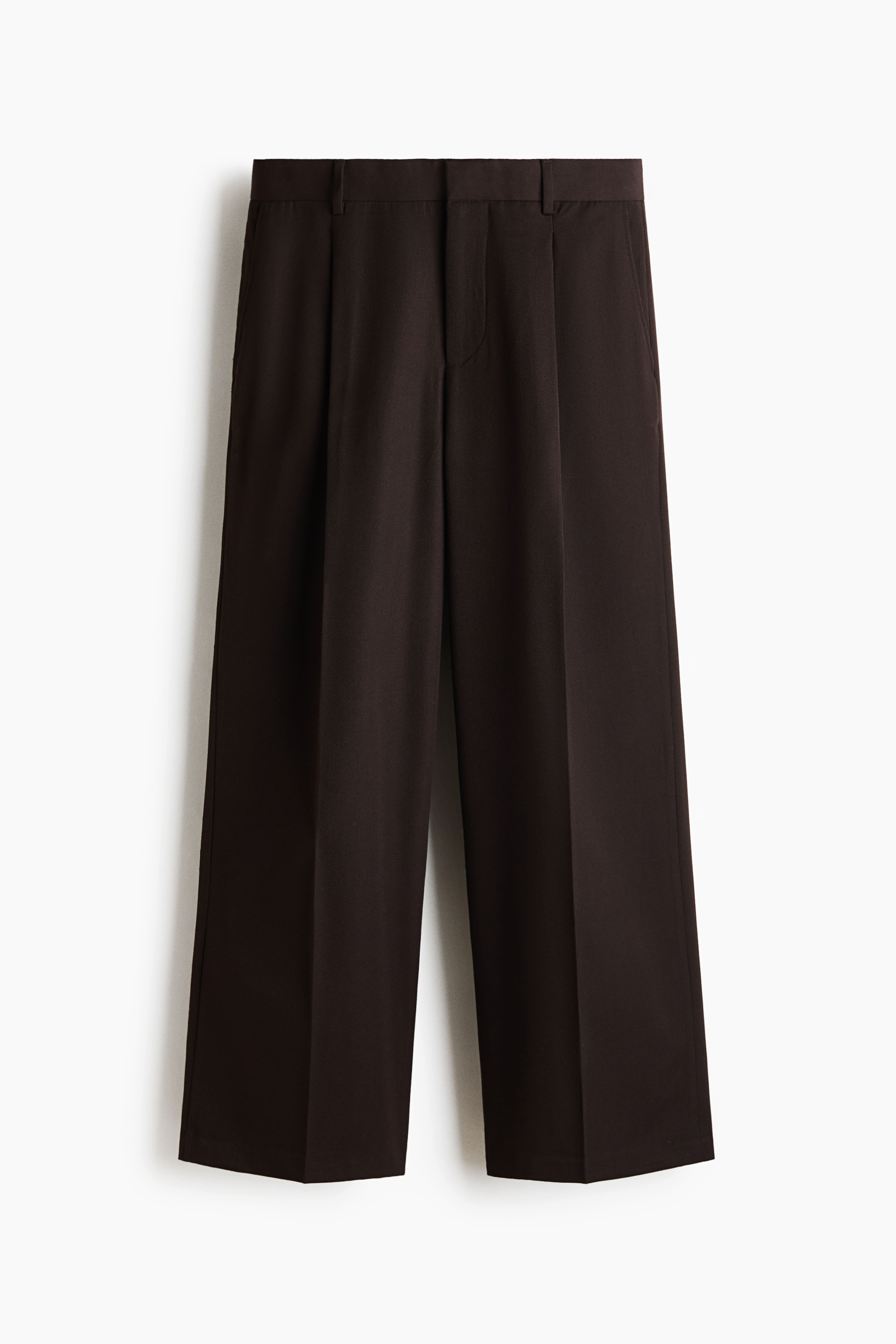 Loose-Fit Wool-Blend Suit Pants
