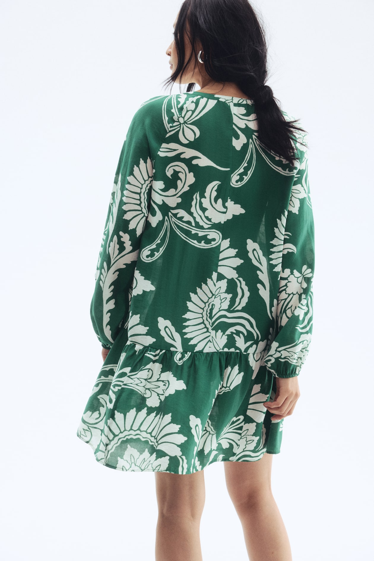 Button-Front Tunic Dress - image 2