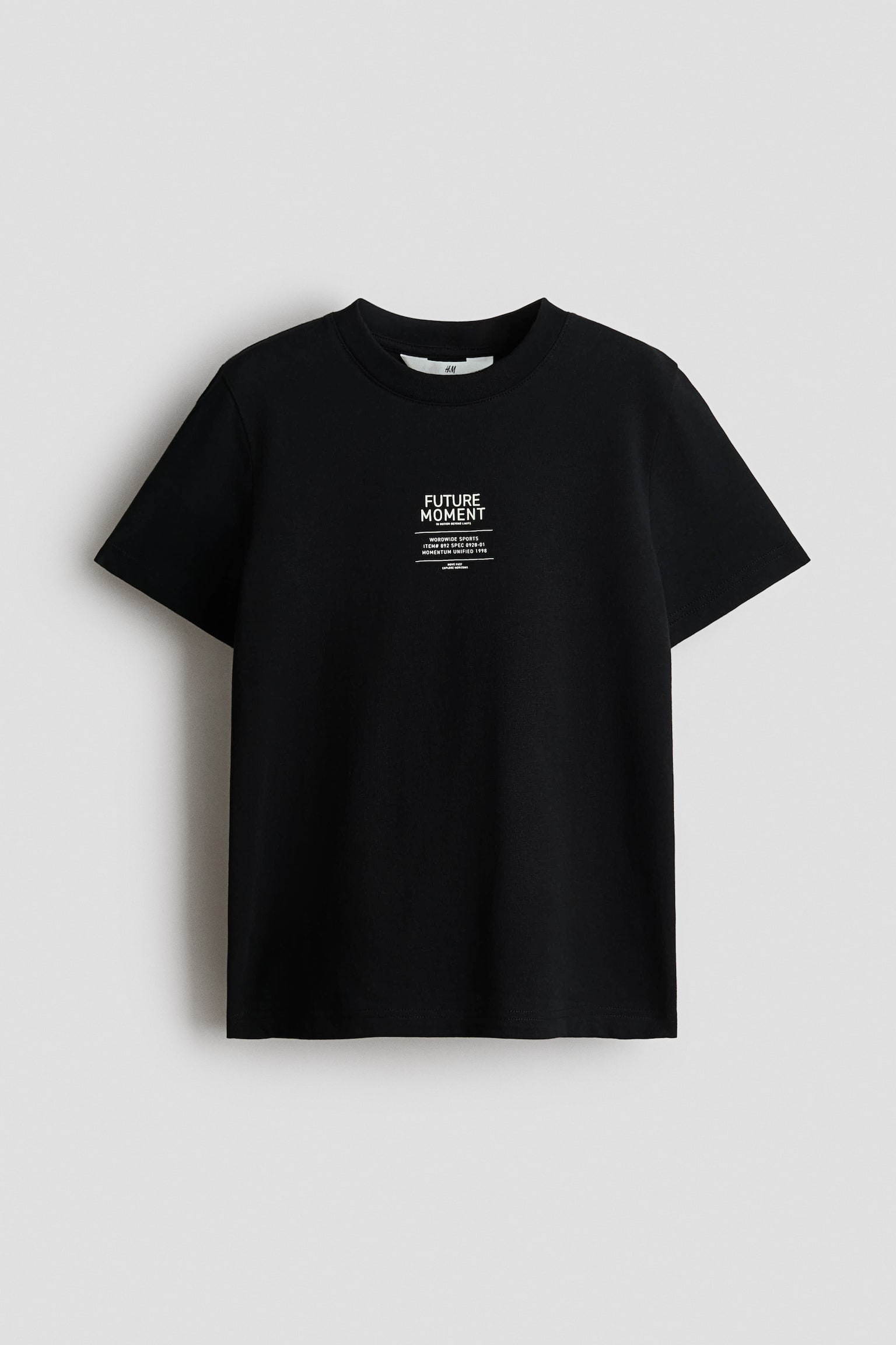 T-shirt i bomull med tryck - Svart/Future moment/Svart/Graffiti/Ljusgråmelerad/NYC/Vit/Skate/Grön/New York/Ljusblå/Marmorerad/Svart/Graffiti/Mintgrön/Offshore break/Svart/Skelett/Beige/Surf club/Dimblå/67 - 1