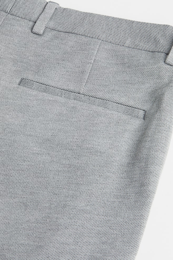 Slim Fit Jersey suit trousers - Grey - 3