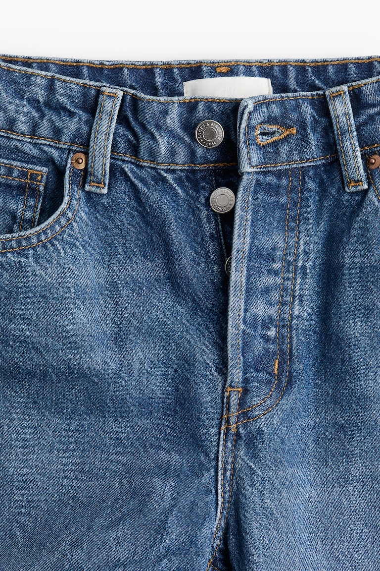 Straight jeans - Denim blue - Ladies | H&M IN