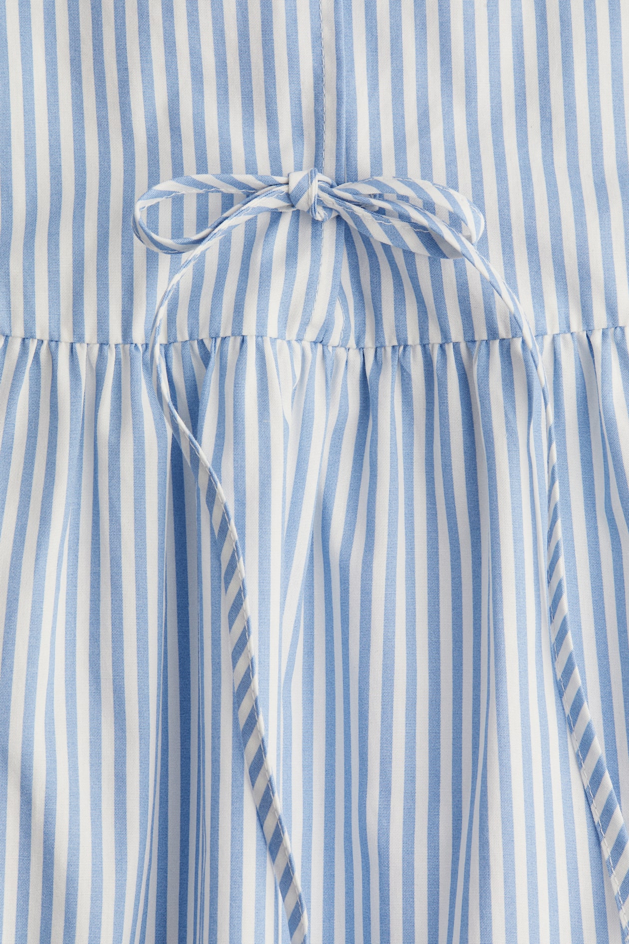 Tie-Front Poplin Dress - image 2