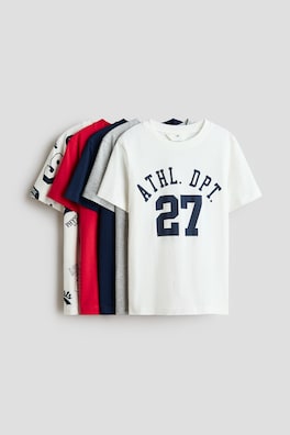 5-pack T-shirt i bomull