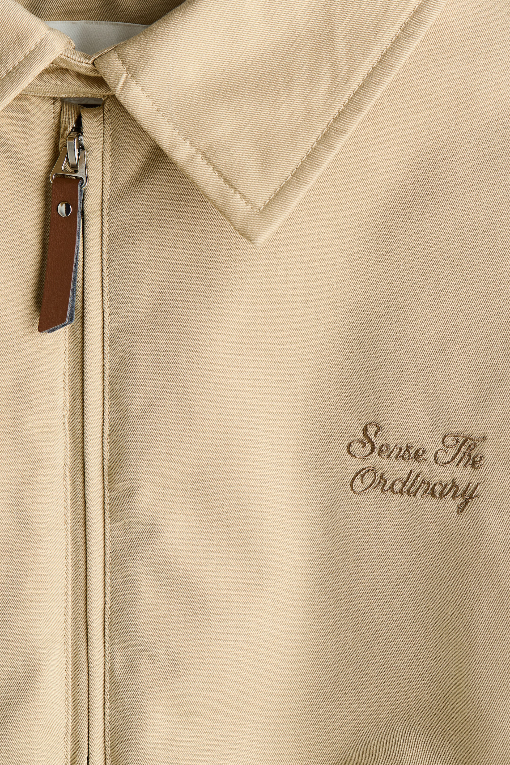 拡大画像を表示: Padded twill jacket - ライトベージュ - レディース | H&M JP 6