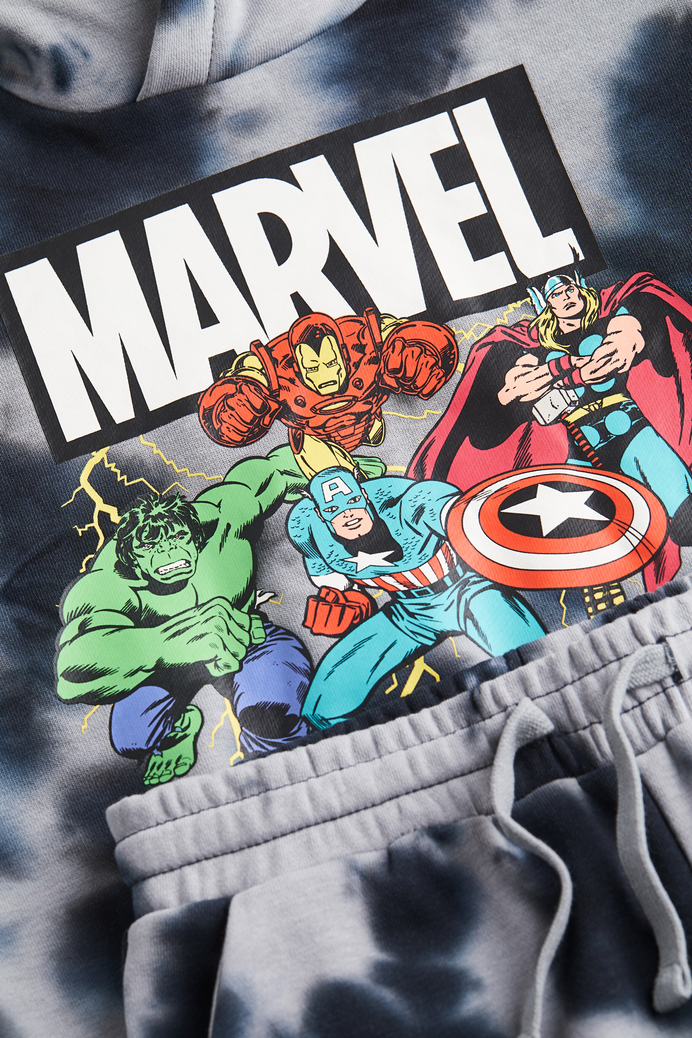 プリントスウェット2アイテムセット - グレー／アベンジャーズ