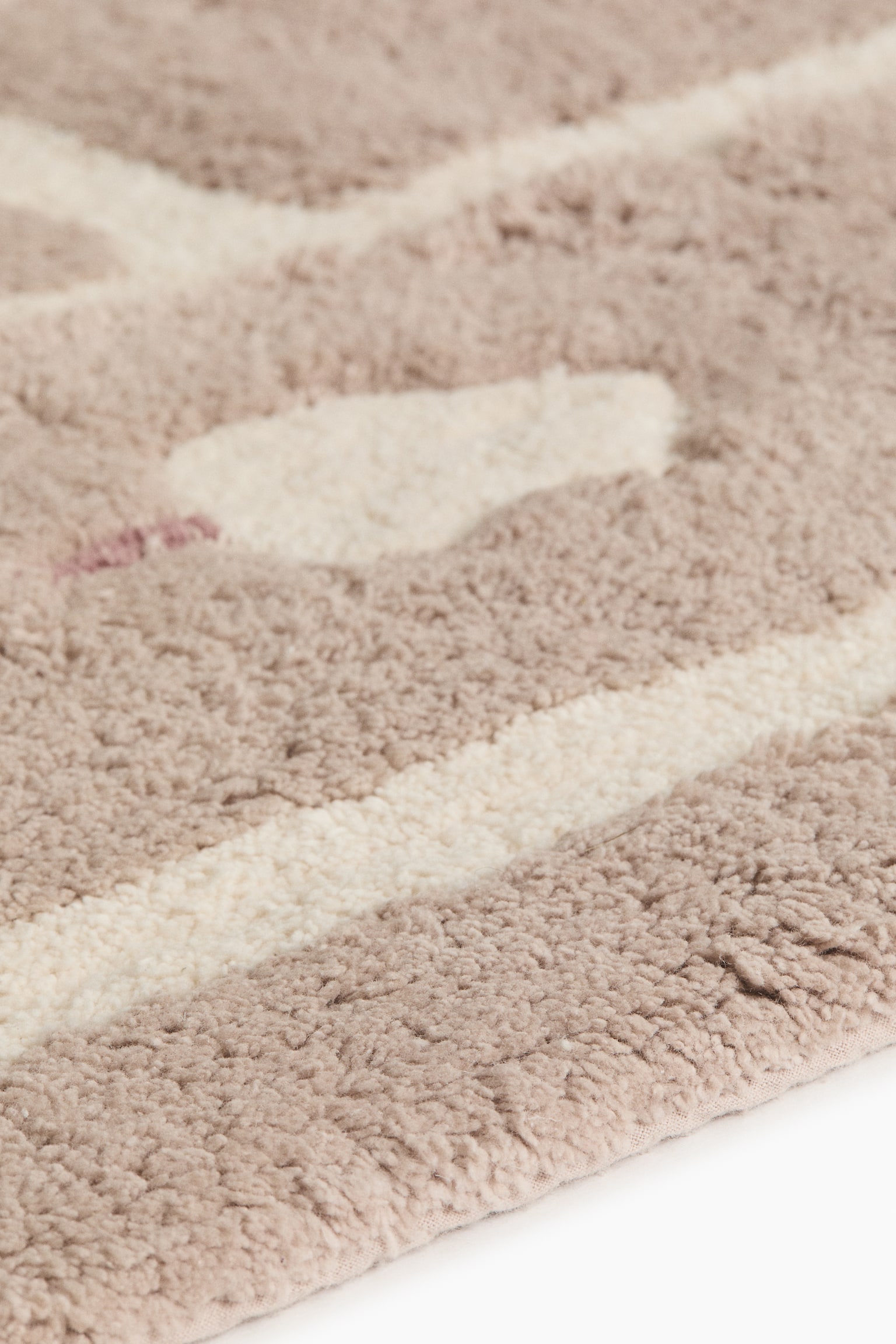 H&M Tufted Cotton Rug, цвет: Светлый серо-коричневый — фото 3