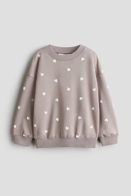 Sweatshirt med borstad insida
