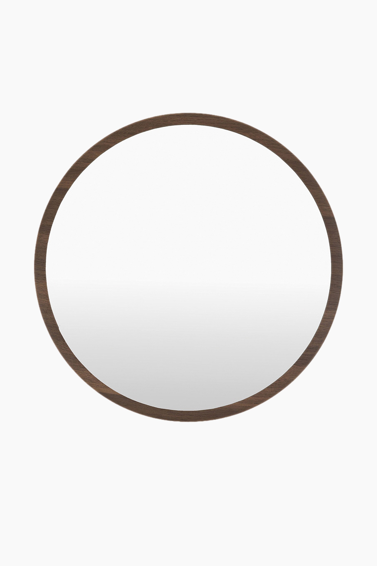 Round Wooden Frame MirrorModel