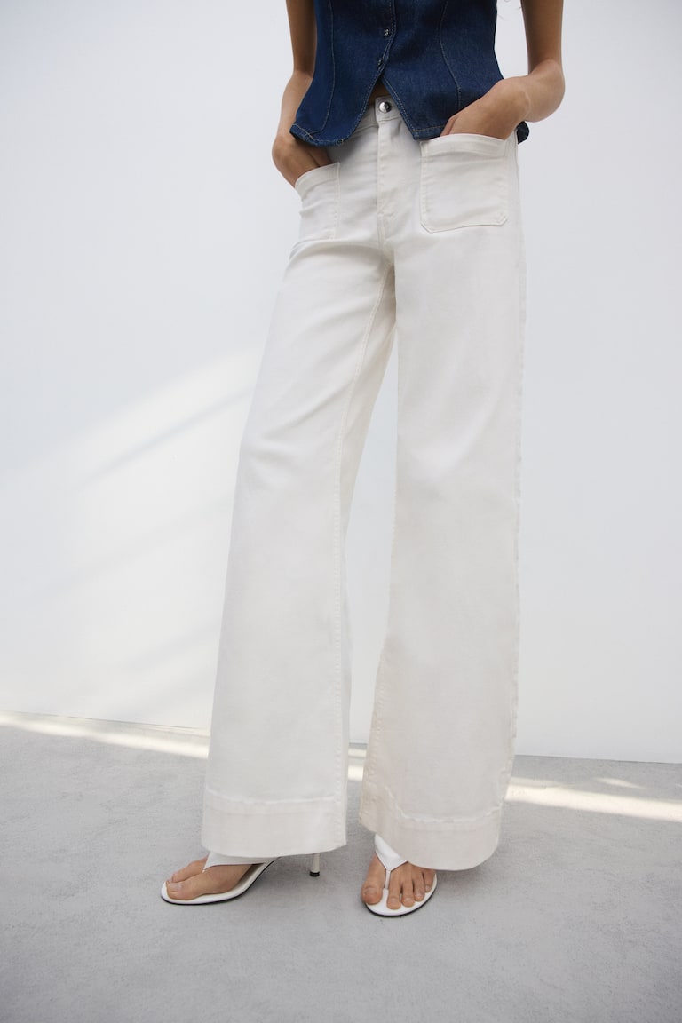 Wide High Waist Jeans