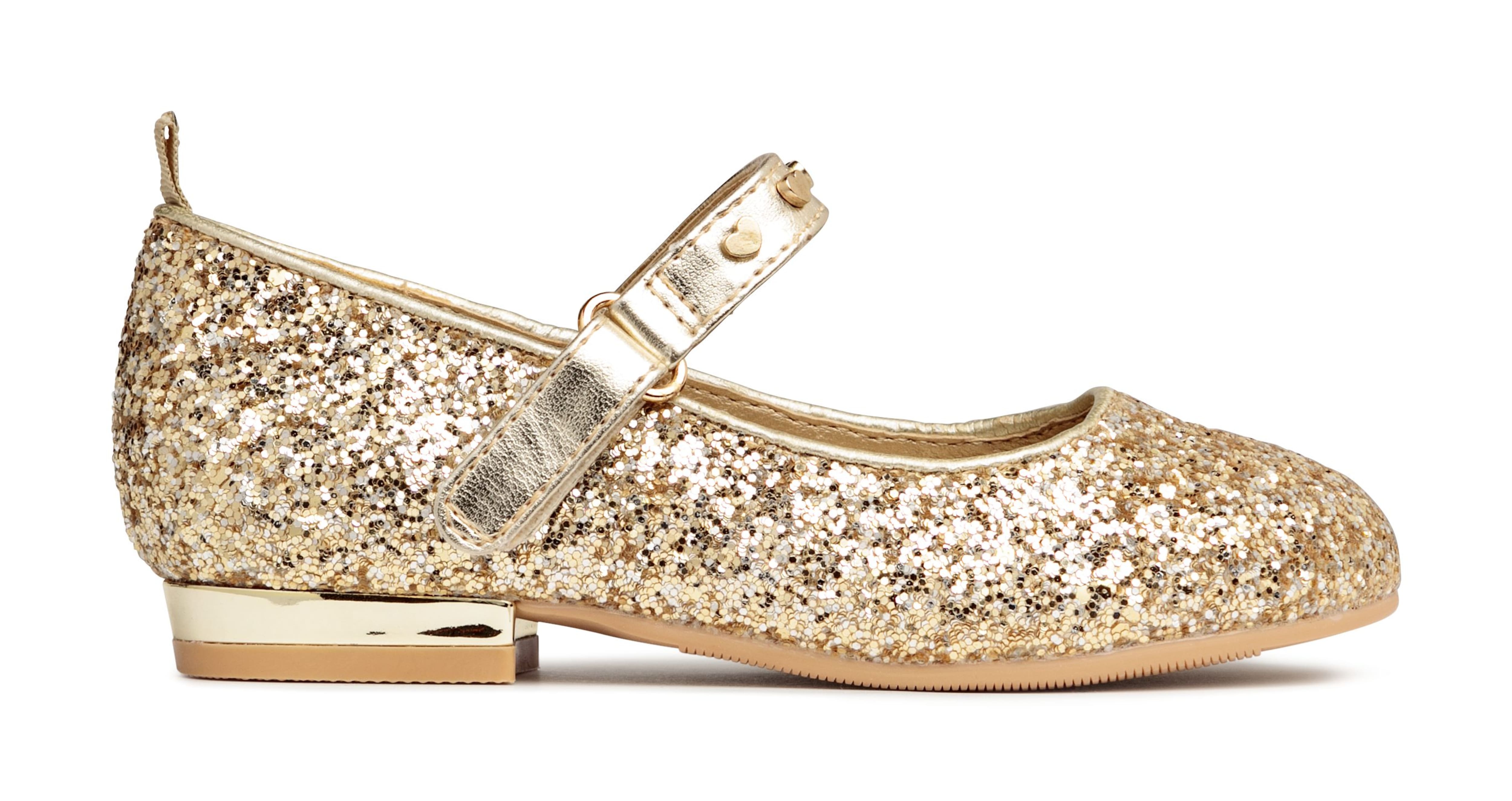 Kids gold glitter shoes online