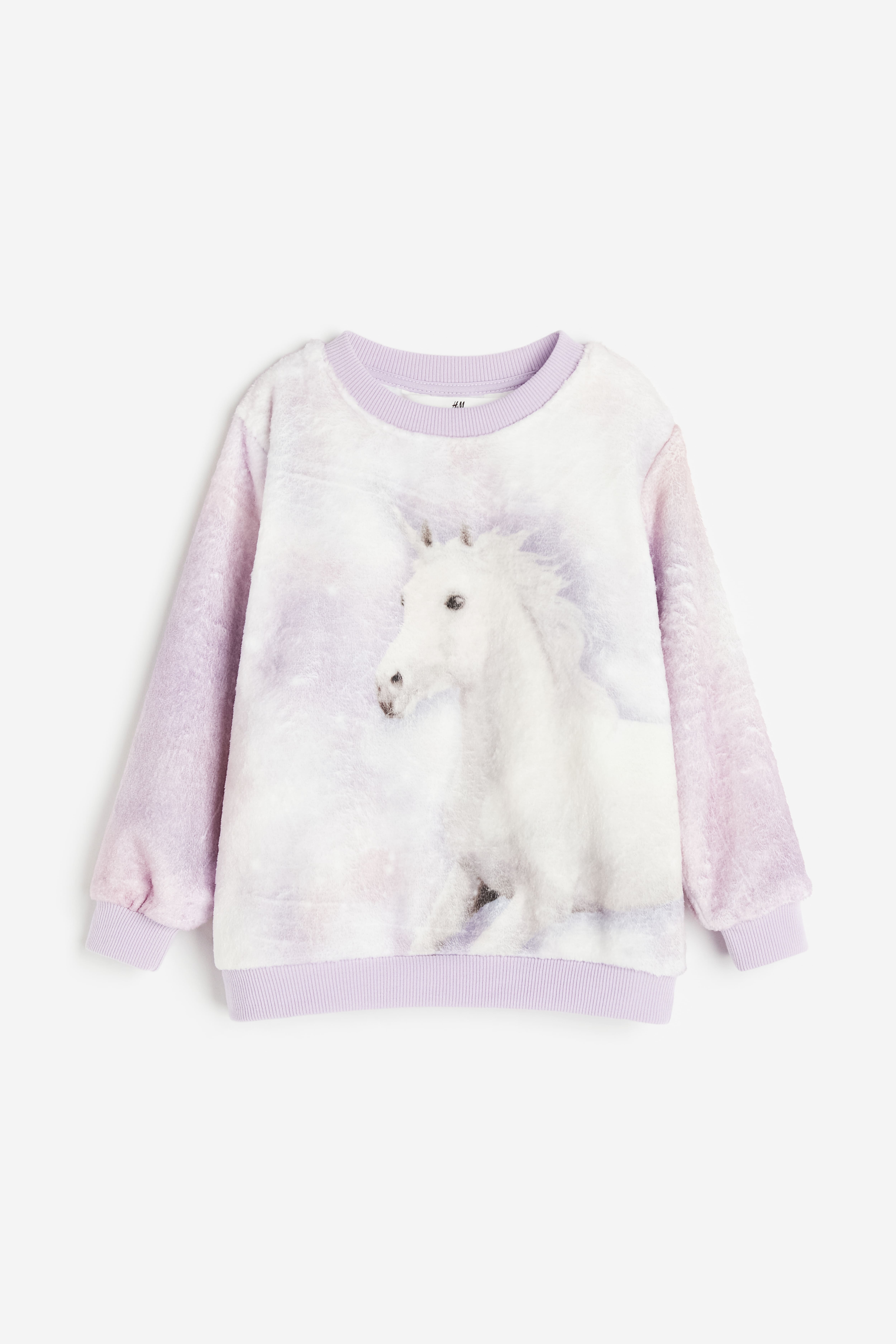 Sudadera orders lila h&m