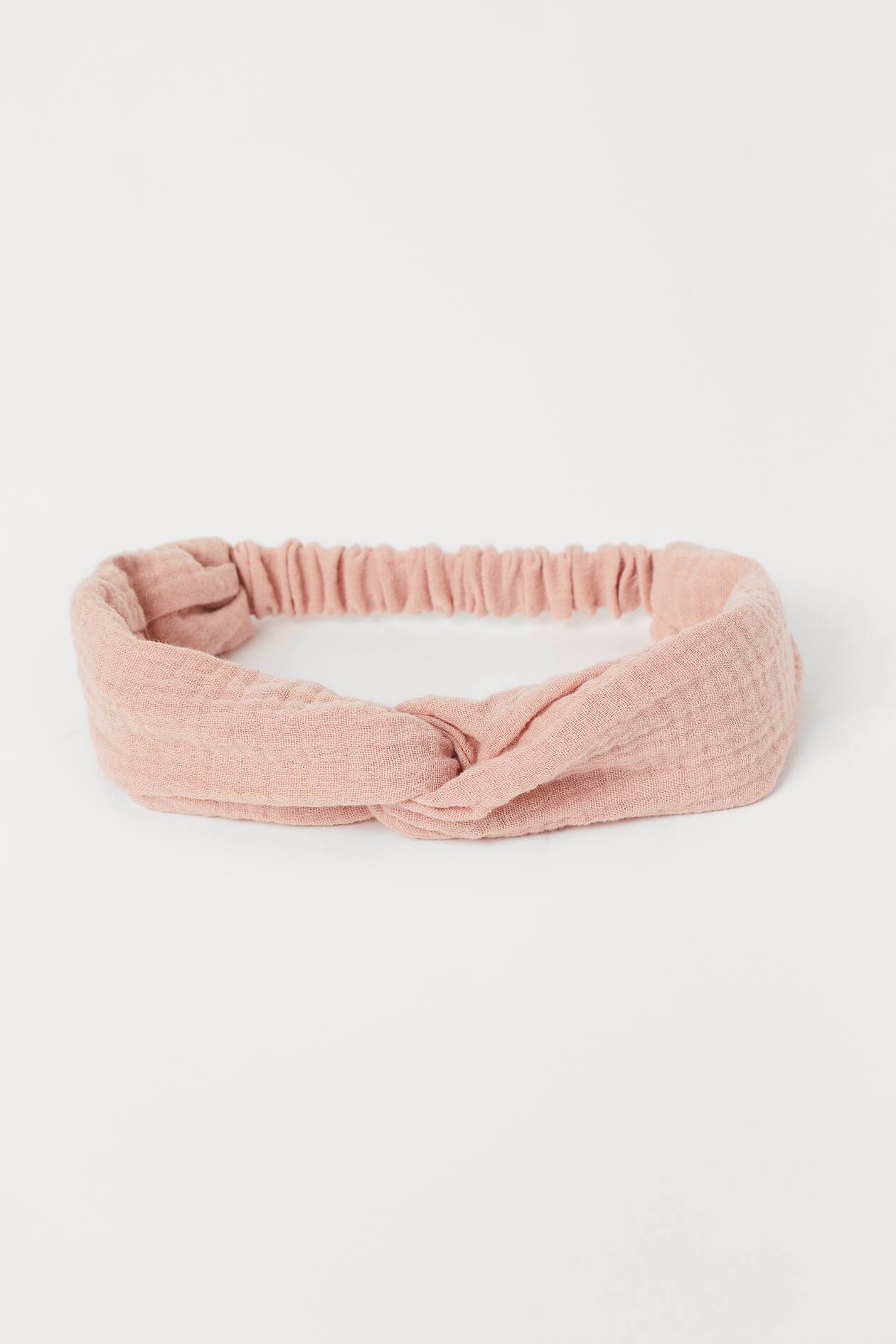 Knot-detail hairband - Powder pink - Kids | H&M GB