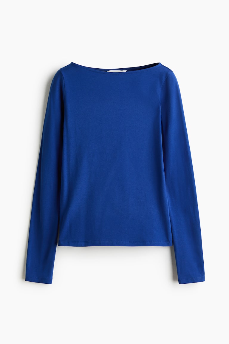 Bluza s čamac-izrezom