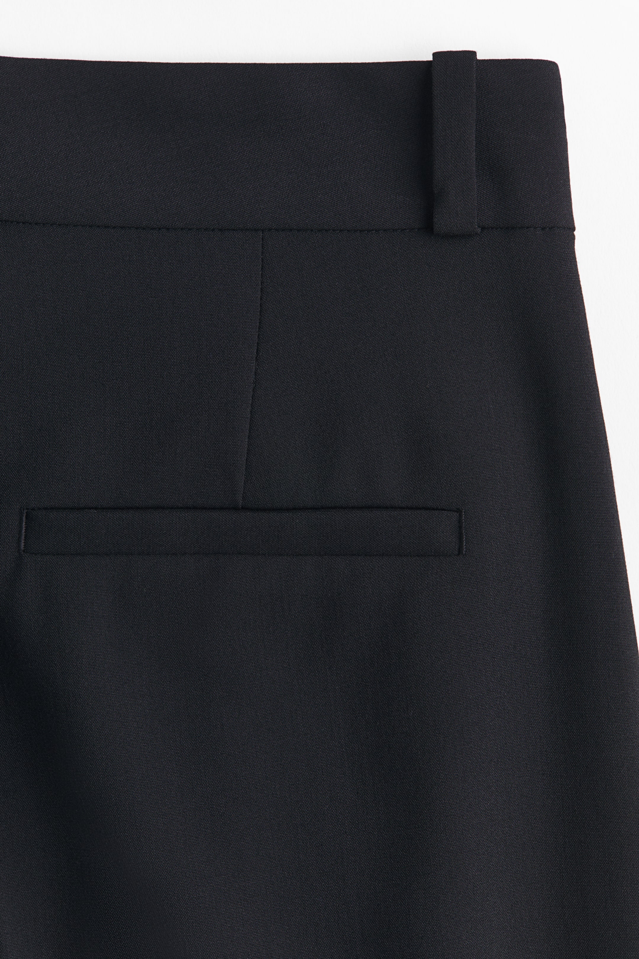 Wide-Leg Pleated Pants