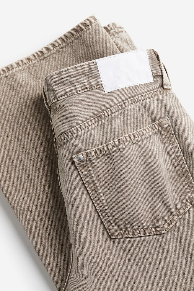 Baggy Wide Low Jeans - Beige/Lys denimblå/Lys denimblå/Hvid/Sart denimblå - 4