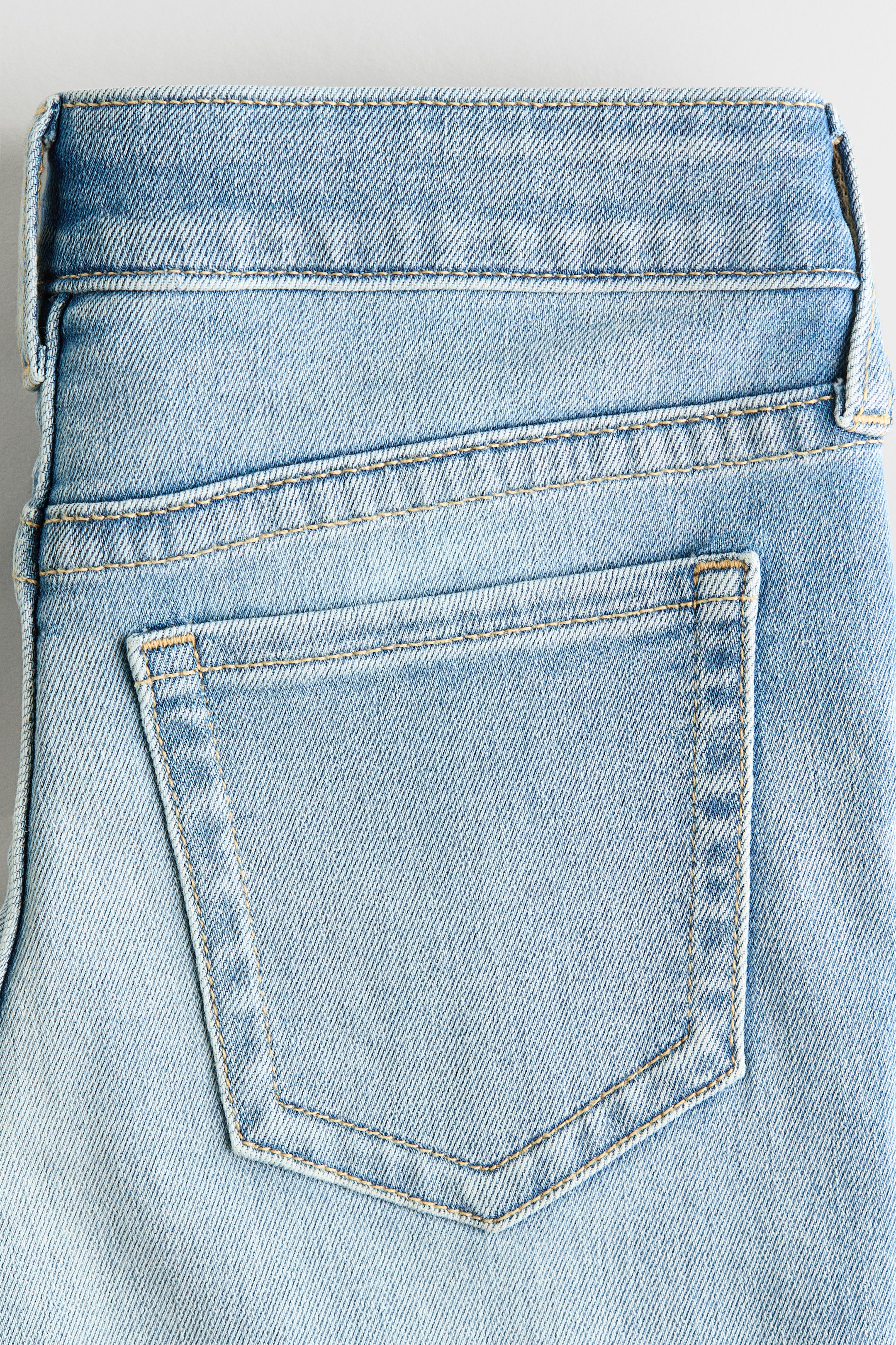 Flared Leg Low Jeans