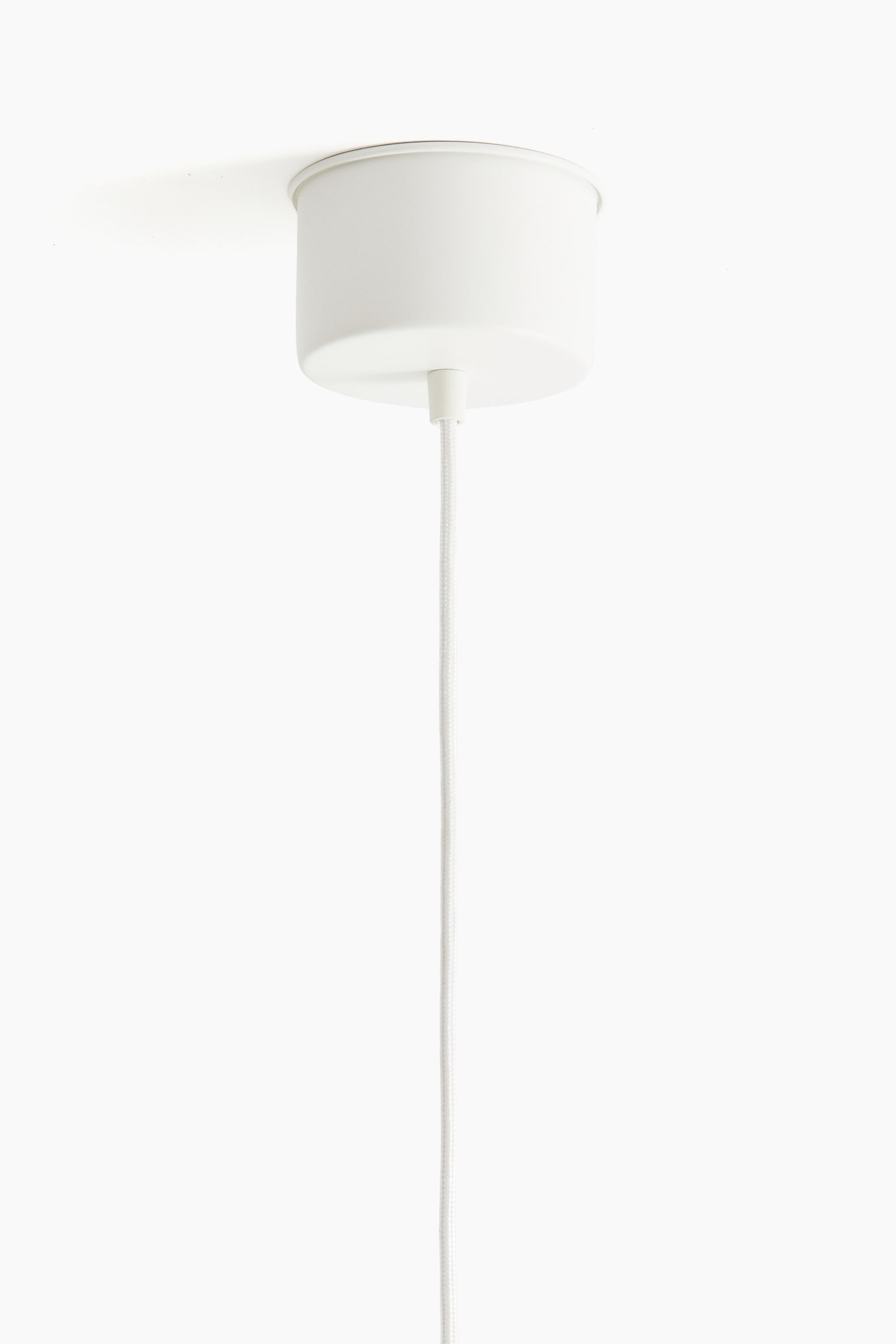 Metal pendant light - White/Light green - 3