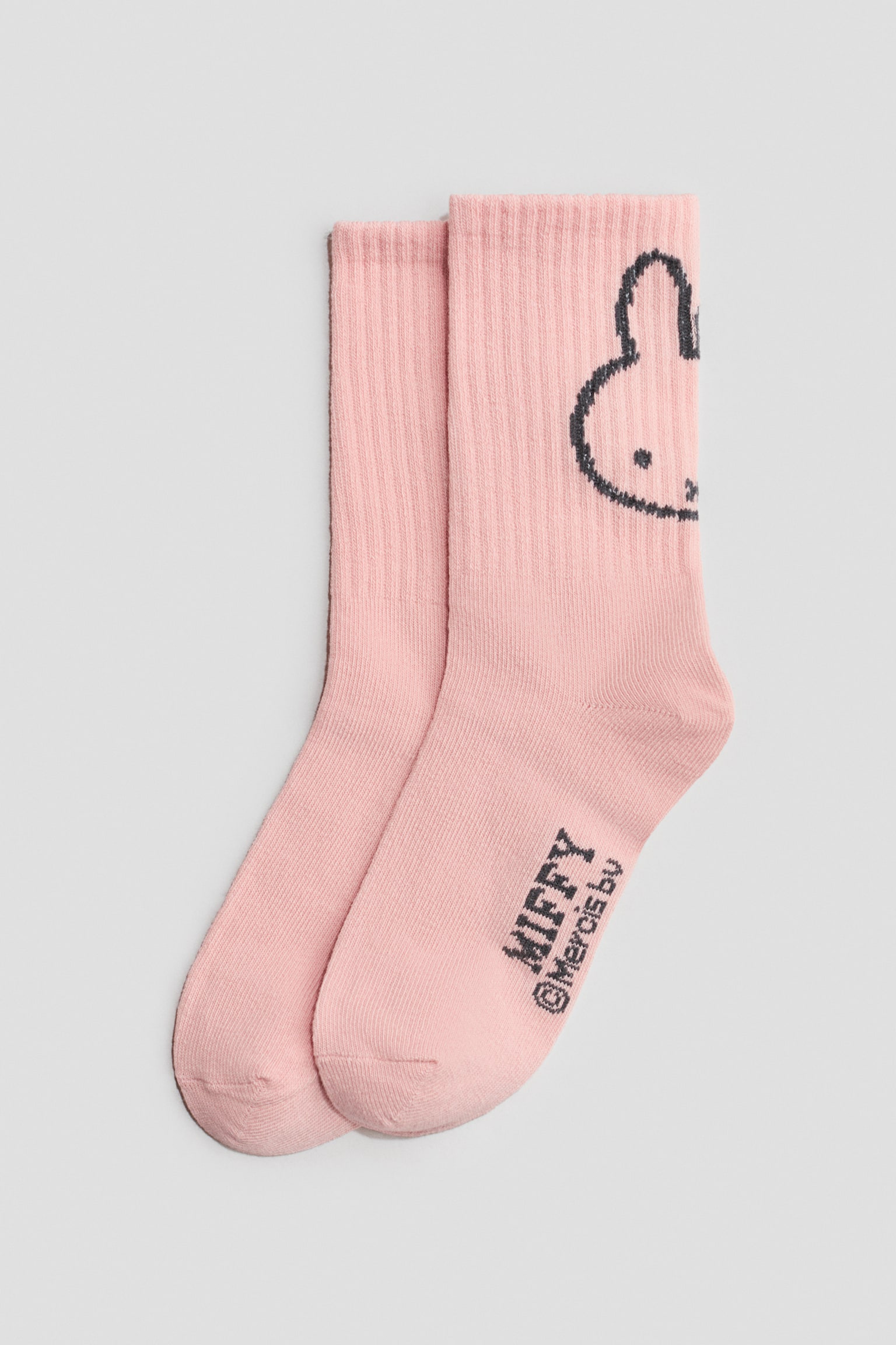 5-pack motif-detail socks - Pink/Miffy/White/Snoopy/Mint green/SmileyWorld®/Light pink/Hello Kitty - 3