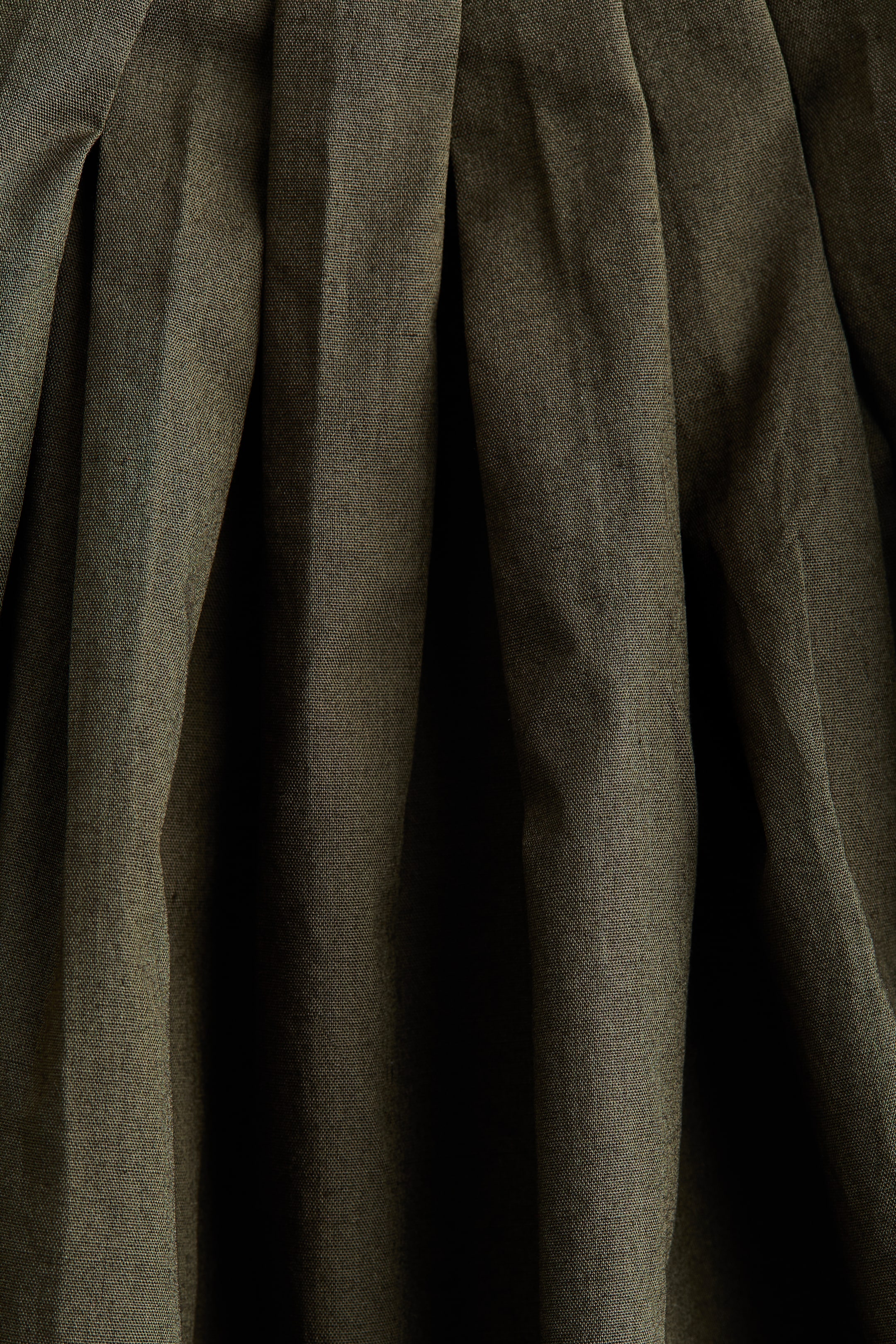 Pleated Tie-Detail Top