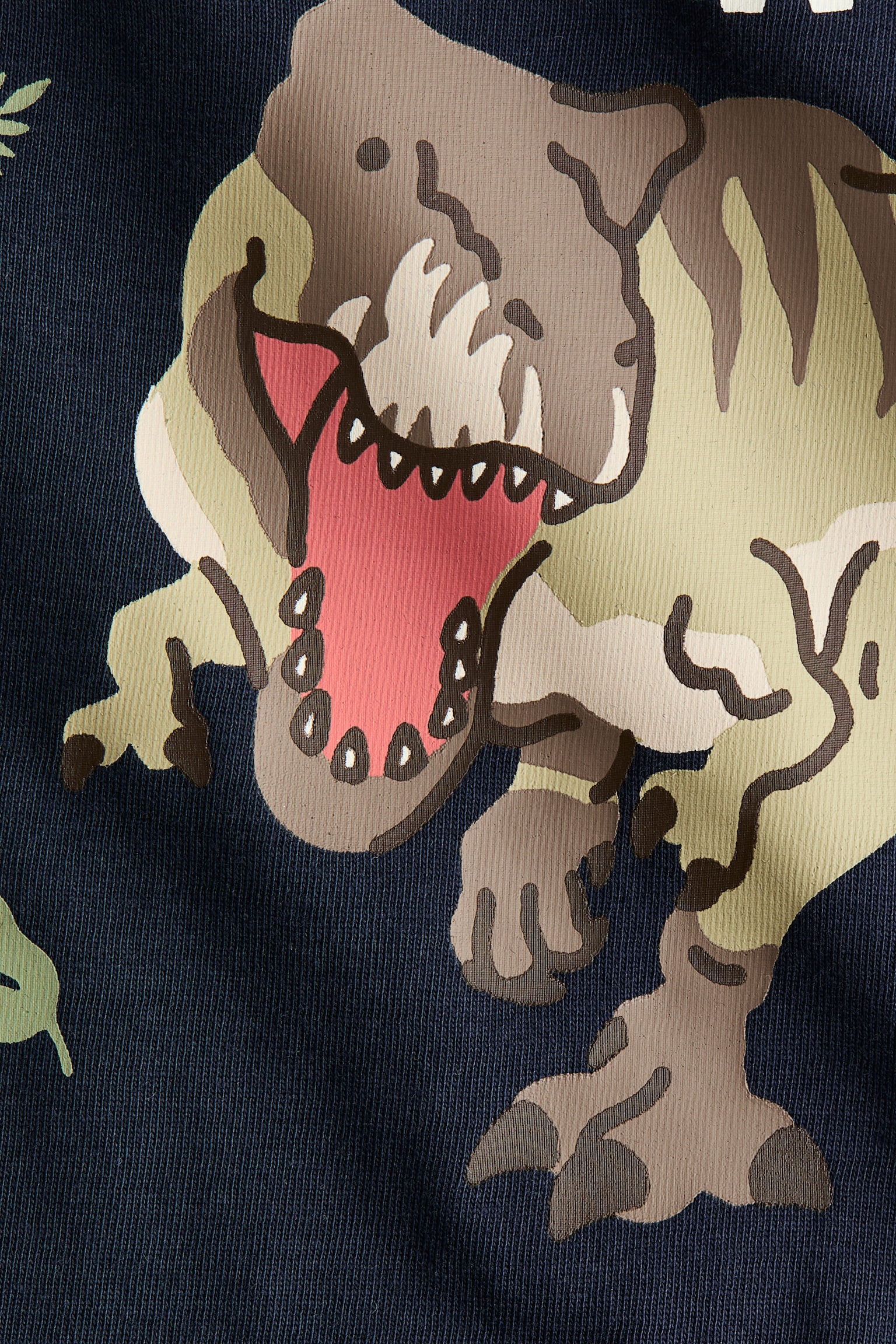 Áo thun cotton in hoạ tiết - Xanh tím than/Jurassic World - 6