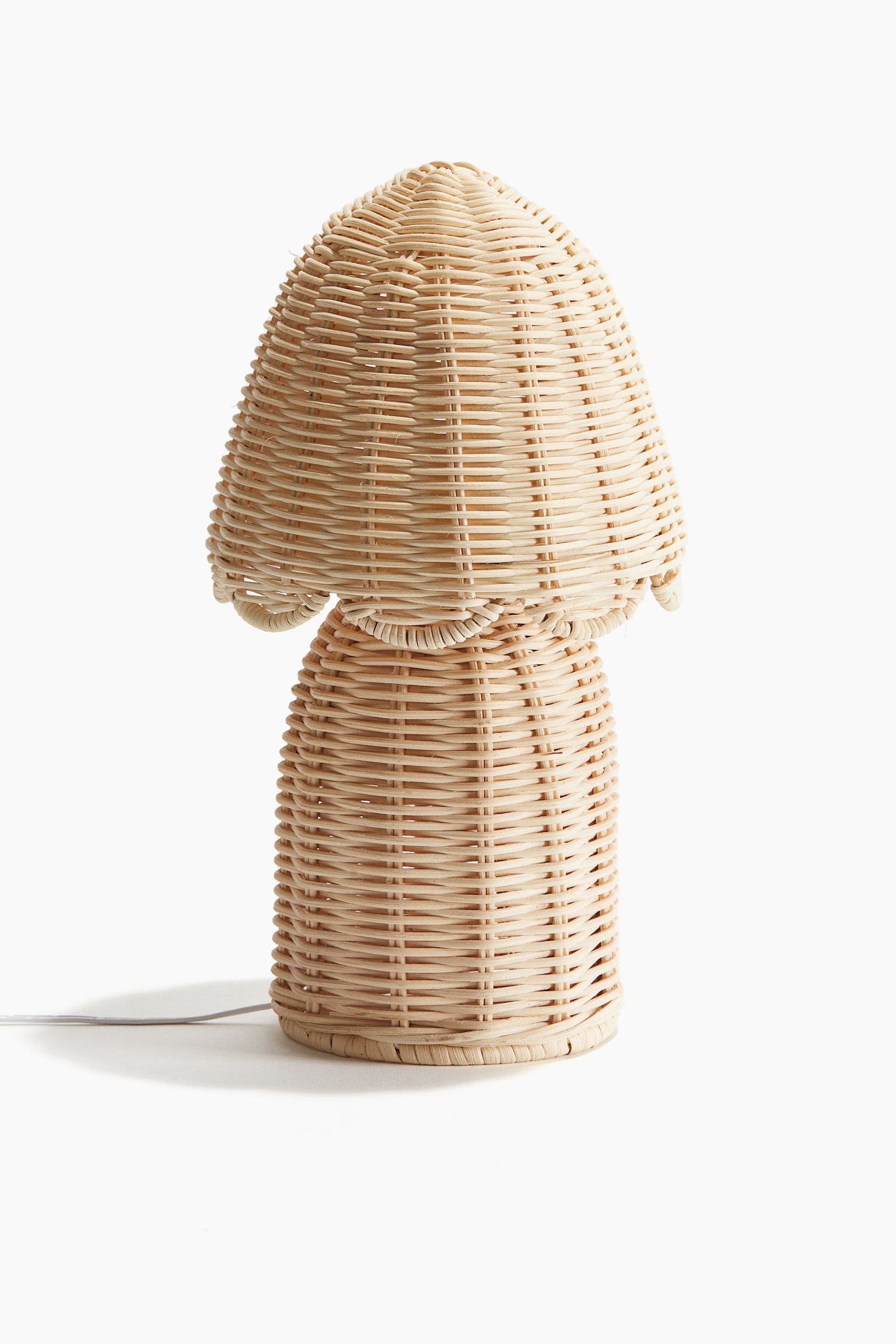 Rattan table lamp - Beige - 1