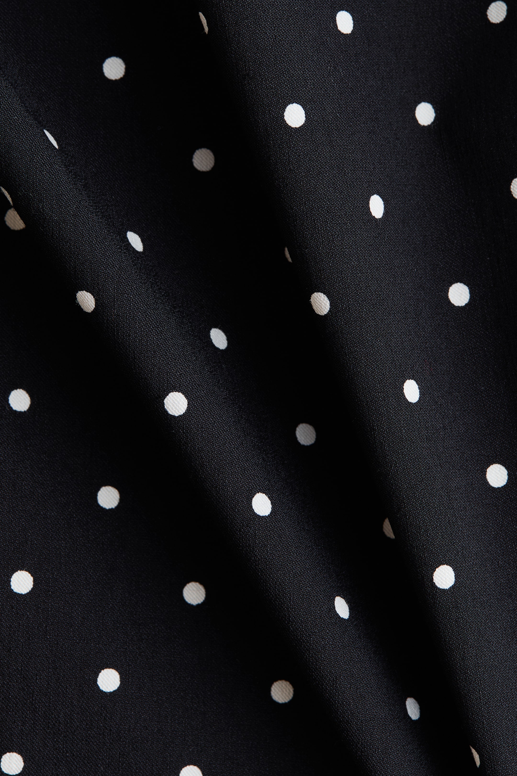 Viscose-Blend Top with Keyhole Detail