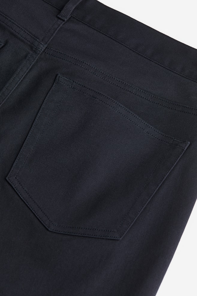 Slim Fit Cotton twill trousers - Navy blue/Black/Dark grey/Khaki green/dc/dc - 4