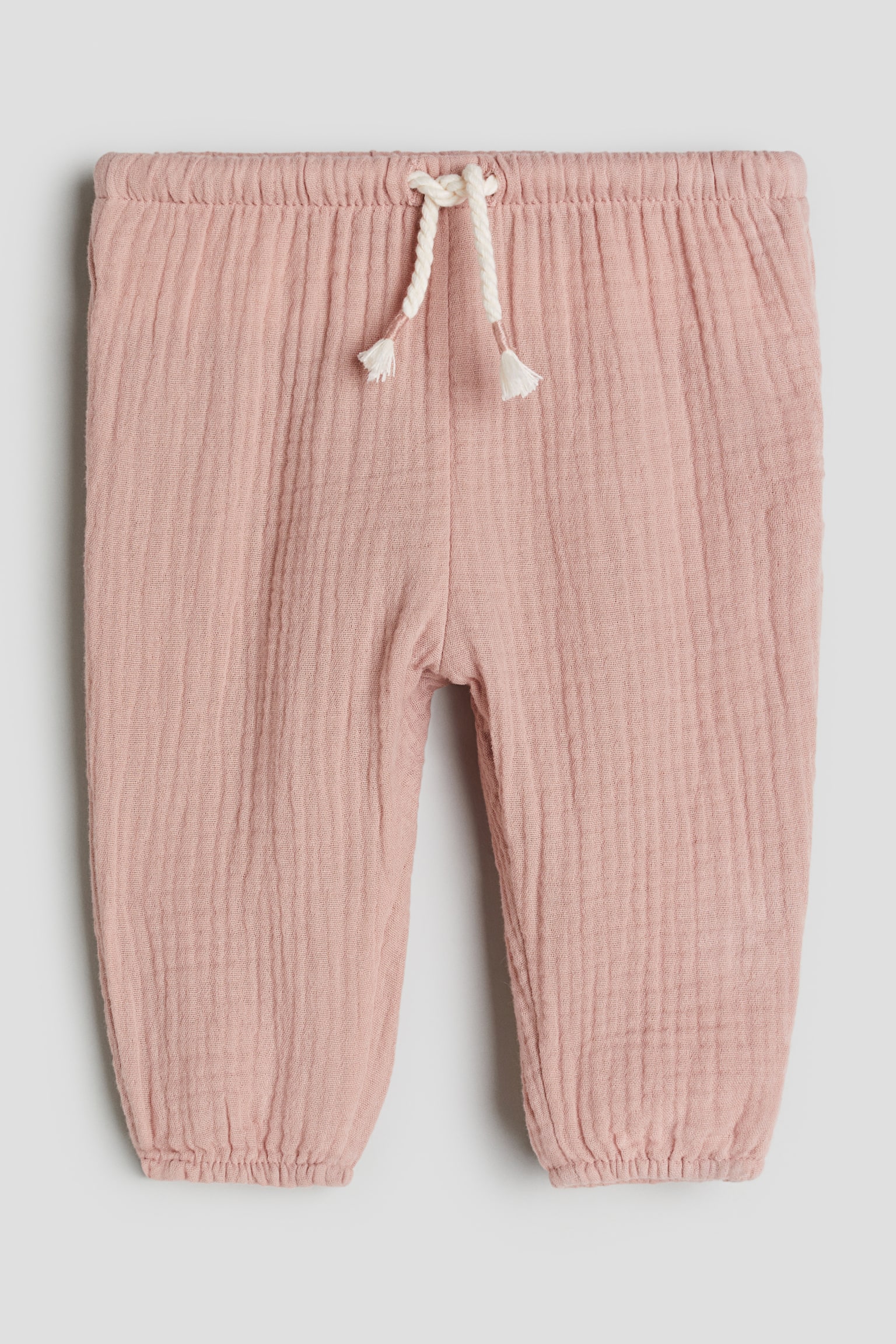 Double Weave Pull On Pants - Dusty pink/Green - 1