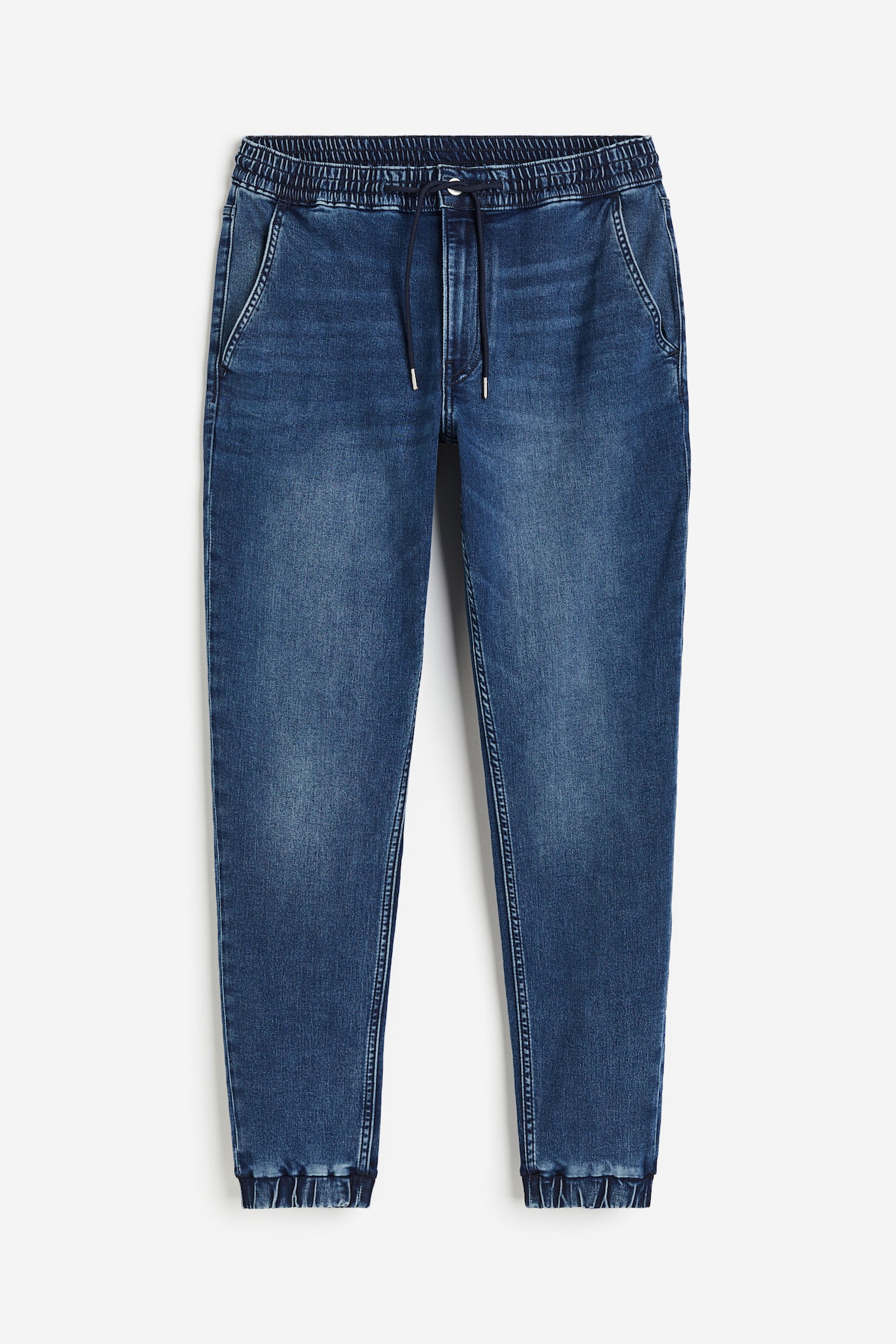 Hybrid Tapered Regular Joggers - Regular waist - Long - Dark denim 