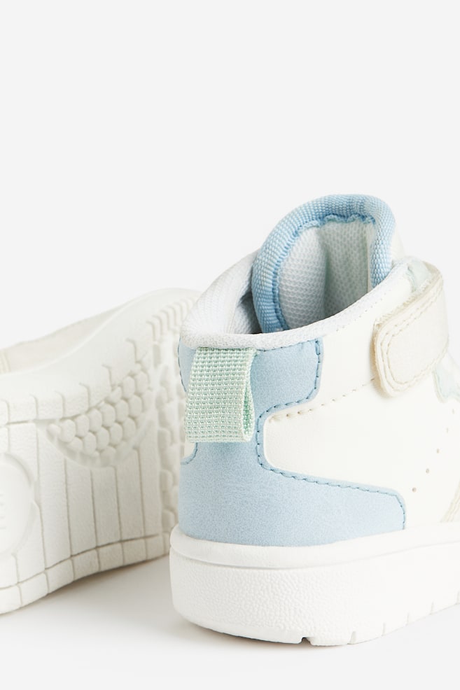 Sneakers montantes color block - Bleu clair/color block/Rose/color block - 2