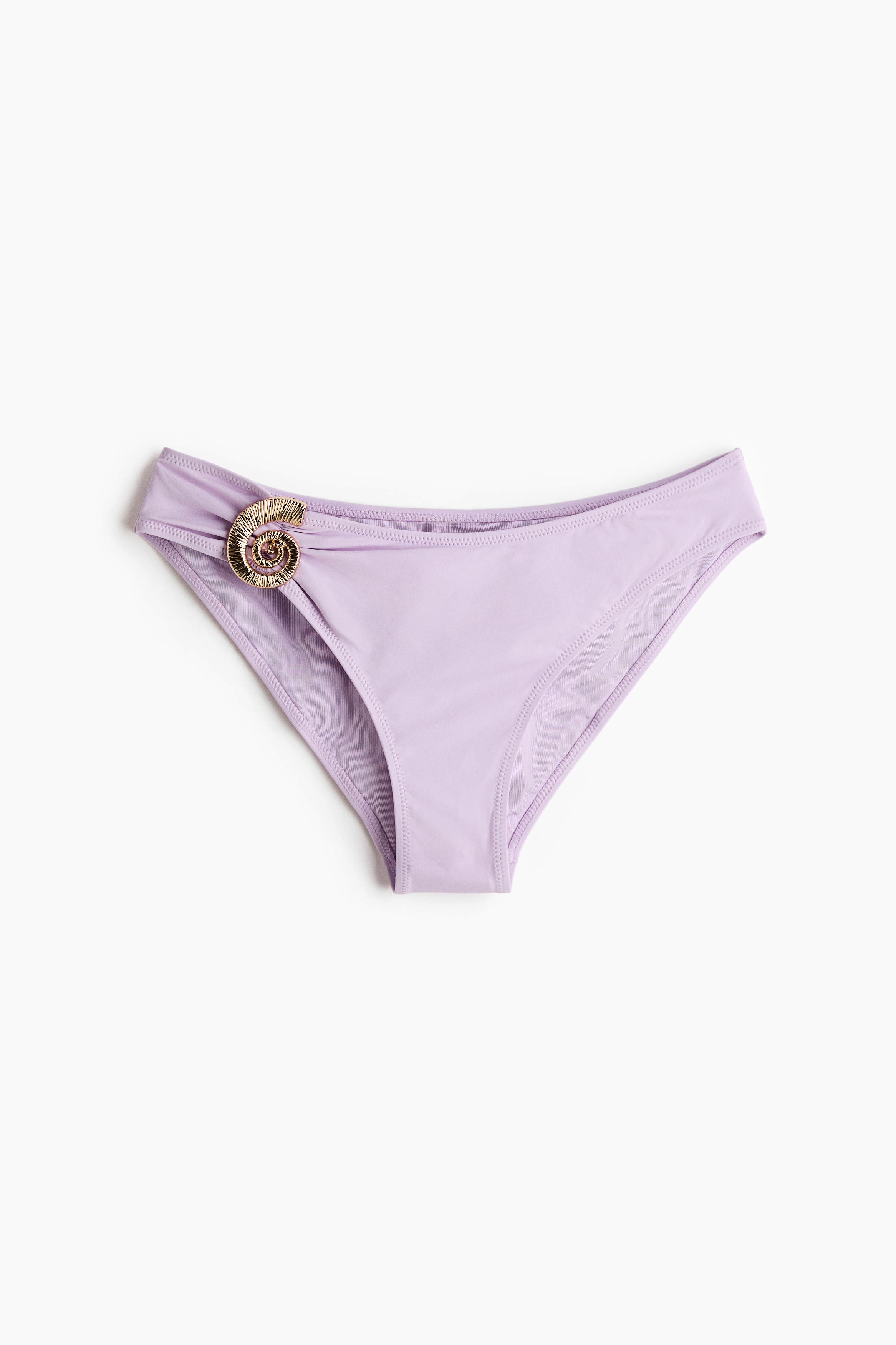 Cheeky Bikini bottoms - Light purple/Light beige/Black