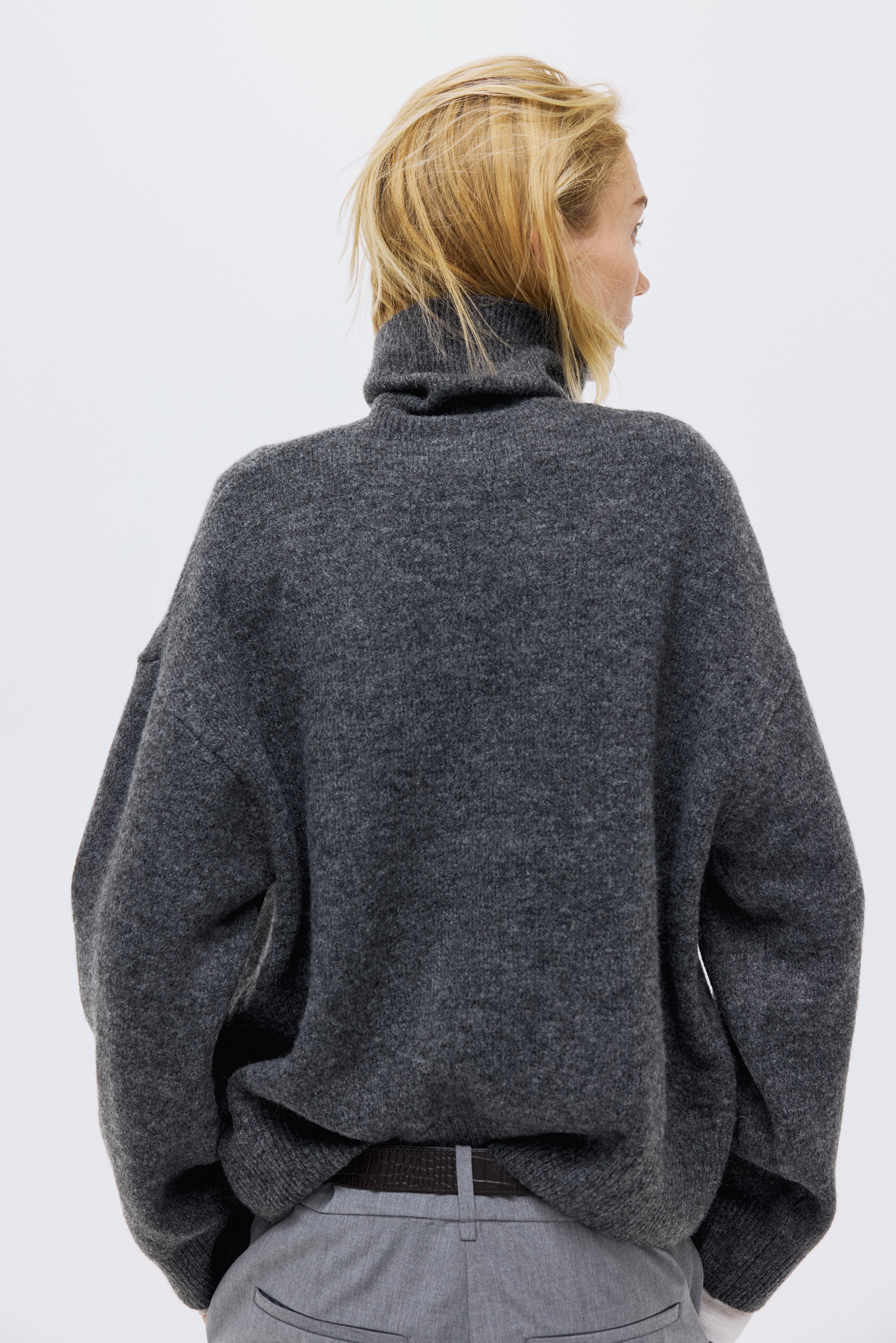 Collared cardigan
