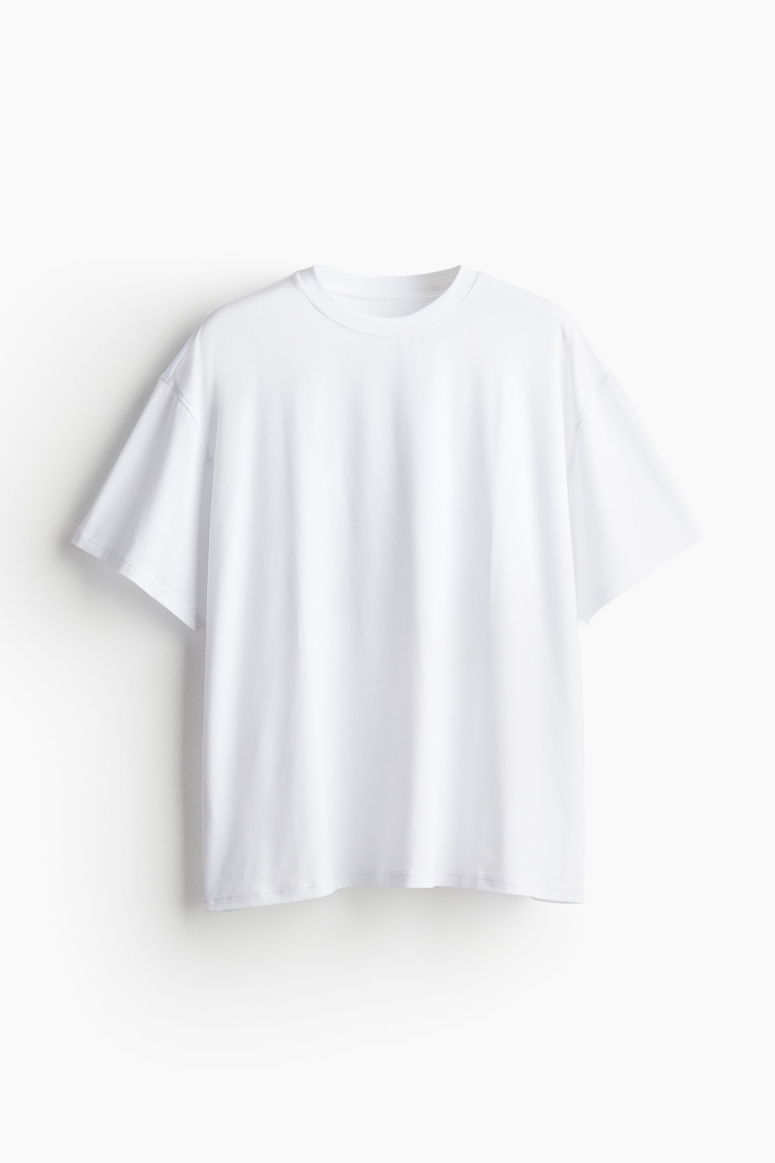 Loose Fit Sports top in DryMove™ - White/Move 90/Black - 2